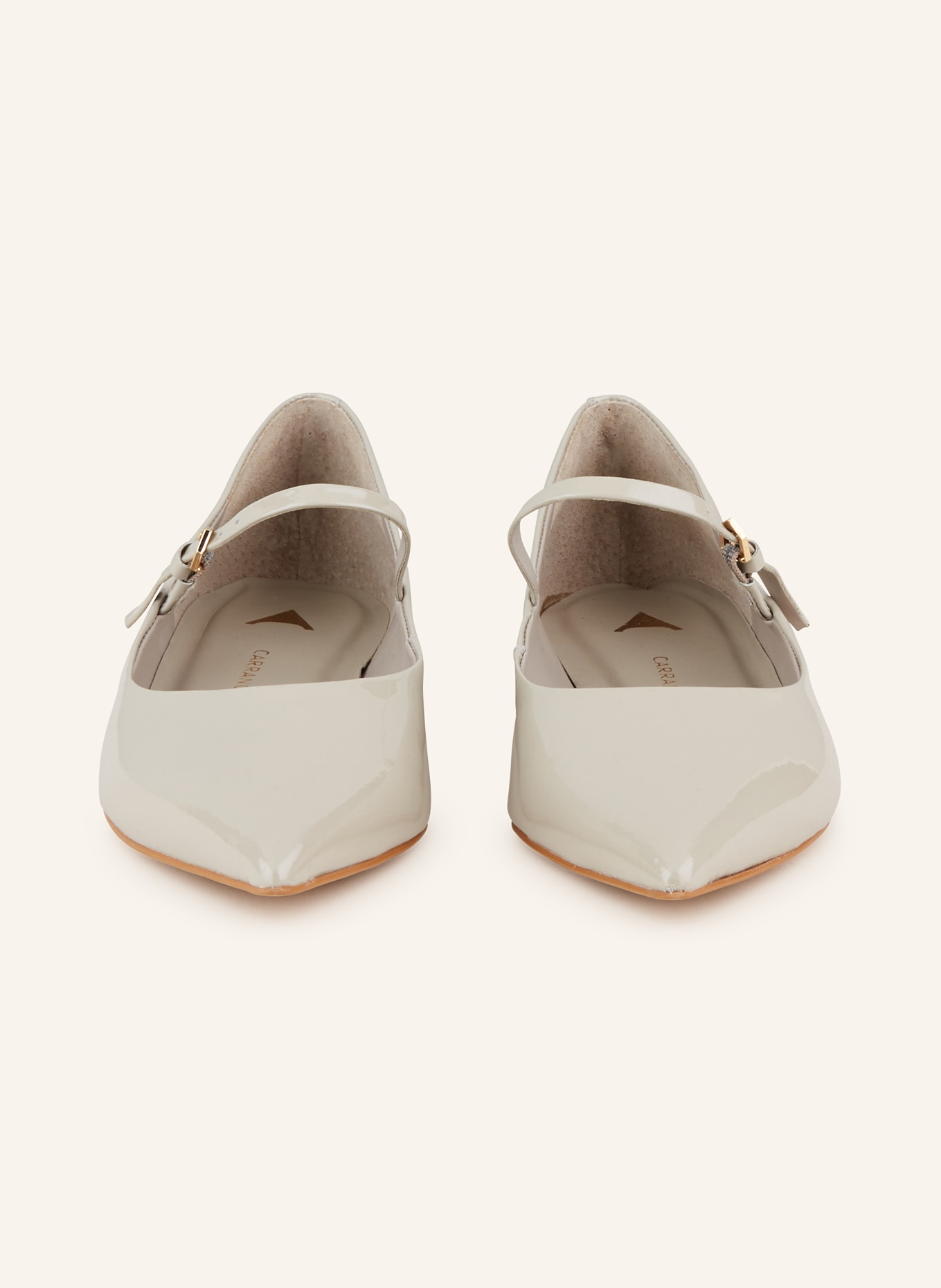 CARRANO Mary-Jane-Ballerinas VERNICE, Farbe: TAUPE (Bild 3)