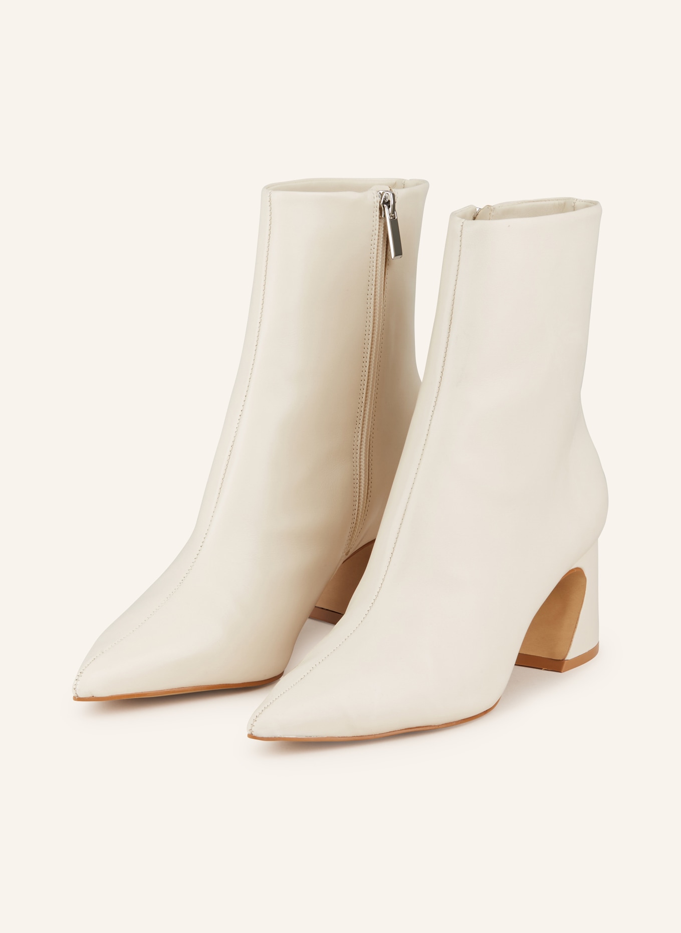 CARRANO Ankle boots: CREAM