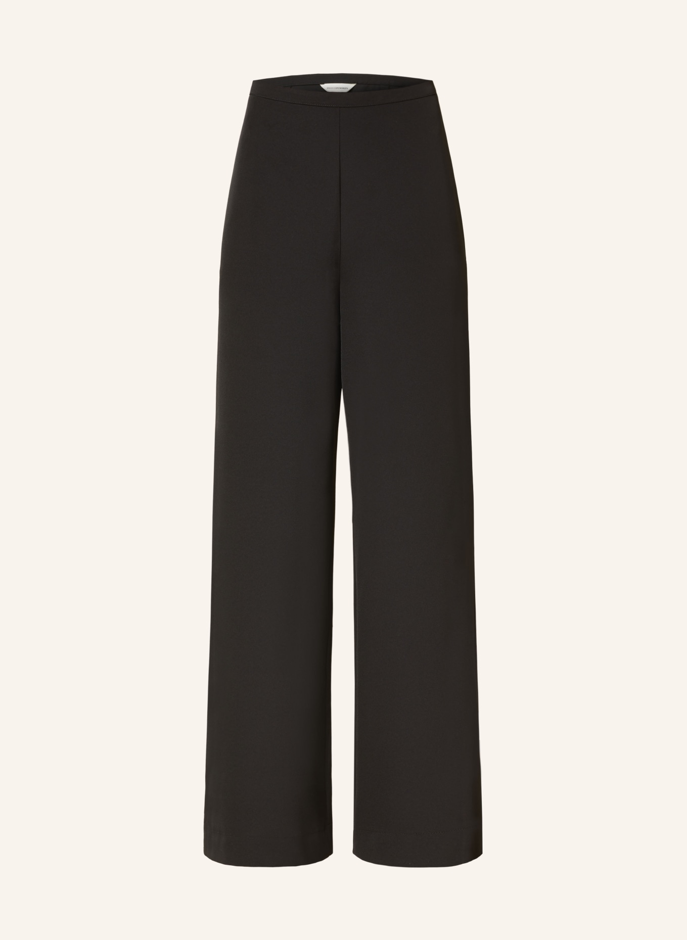 MSCH COPENHAGEN Wide leg trousers MSCHNICHELLE, Color: BLACK (Image 1)