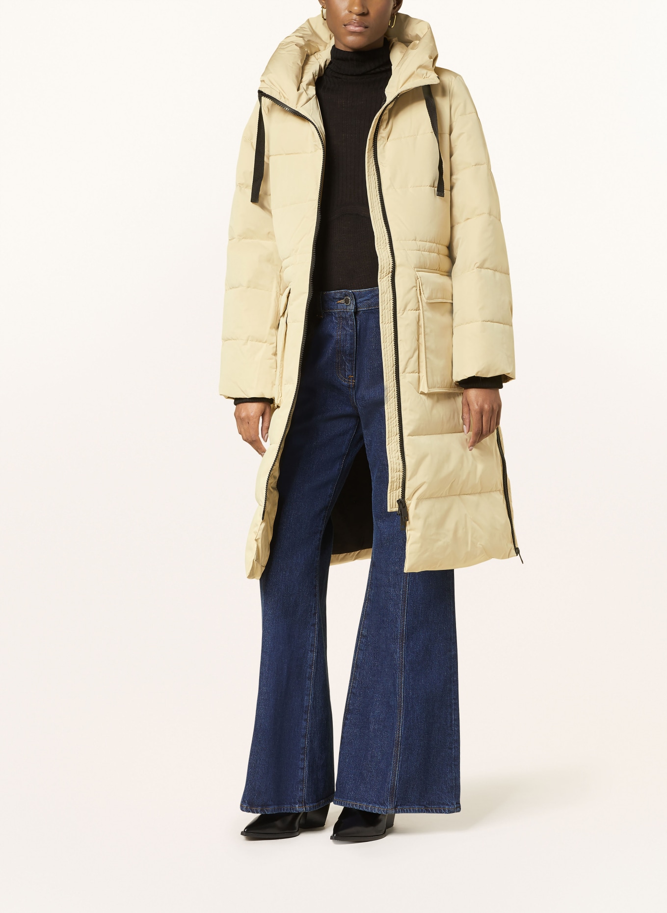 MSCH COPENHAGEN Steppmantel MSCHPAVINARIA: CREME