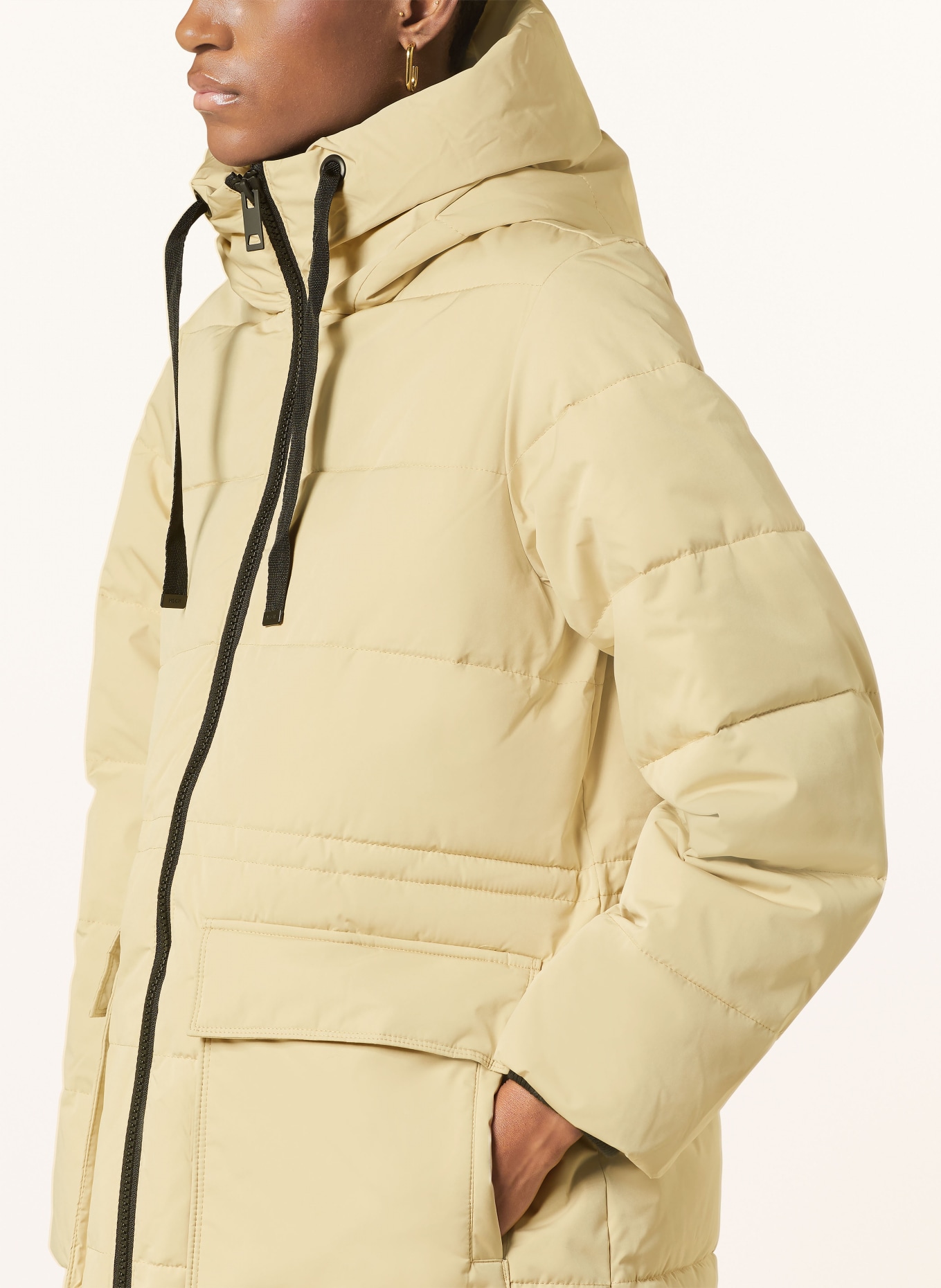 MSCH COPENHAGEN Steppmantel MSCHPAVINARIA: CREME