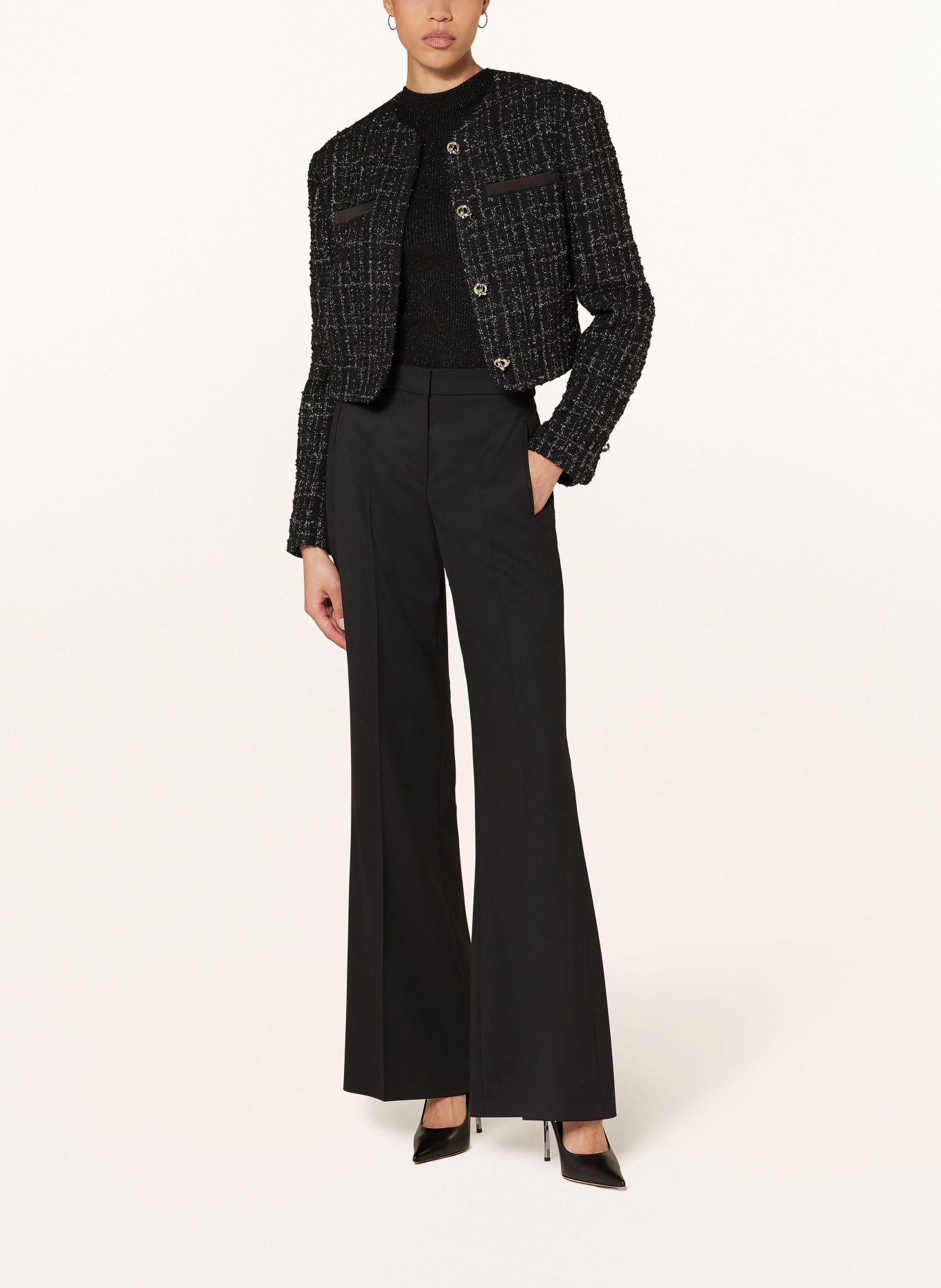 Boss tweed jacket on sale
