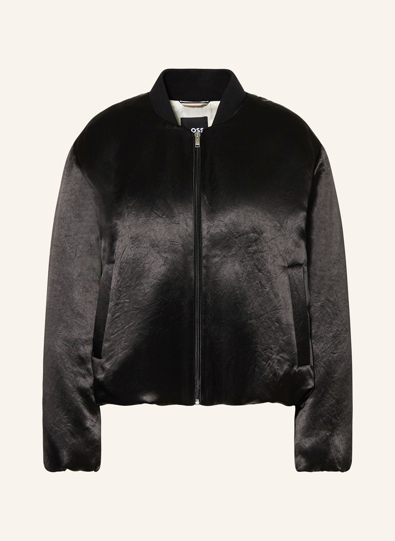 BOSS Satinblouson PAGORI, Farbe: SCHWARZ (Bild 1)