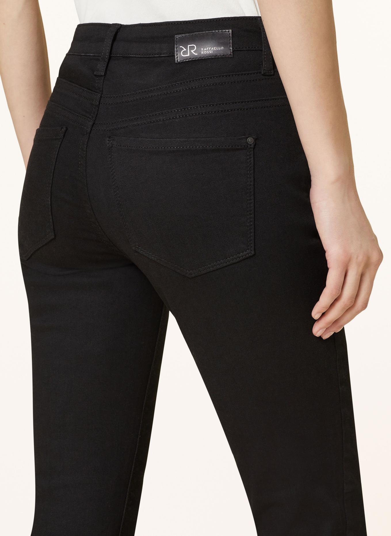 RAFFAELLO ROSSI Skinny Jeans AMAL, Farbe: 999 SCHWARZ (Bild 5)