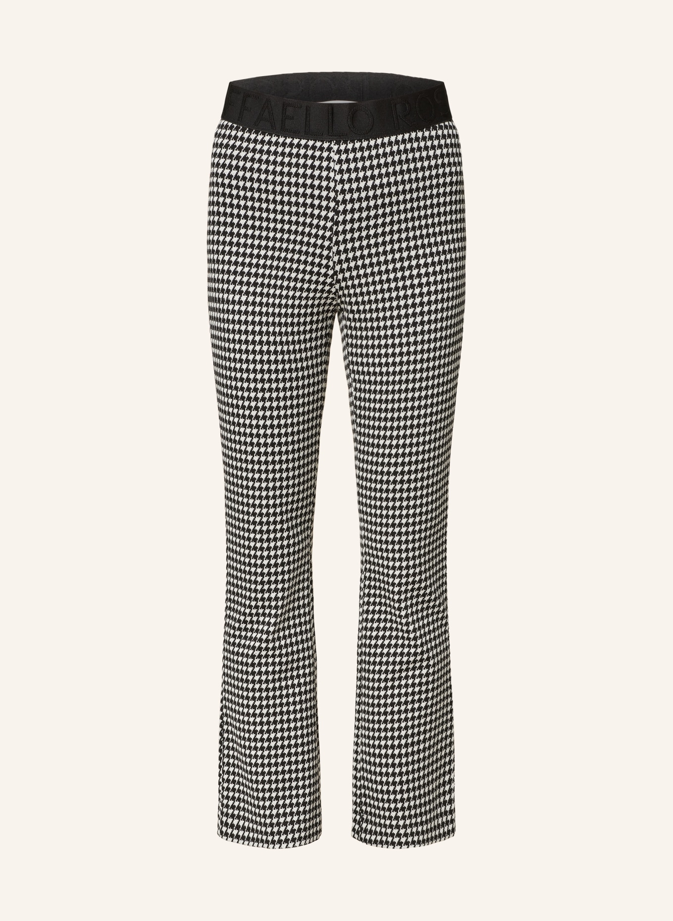 RAFFAELLO ROSSI mens trousers MAC, Color: BLACK/ ECRU (Image 1)