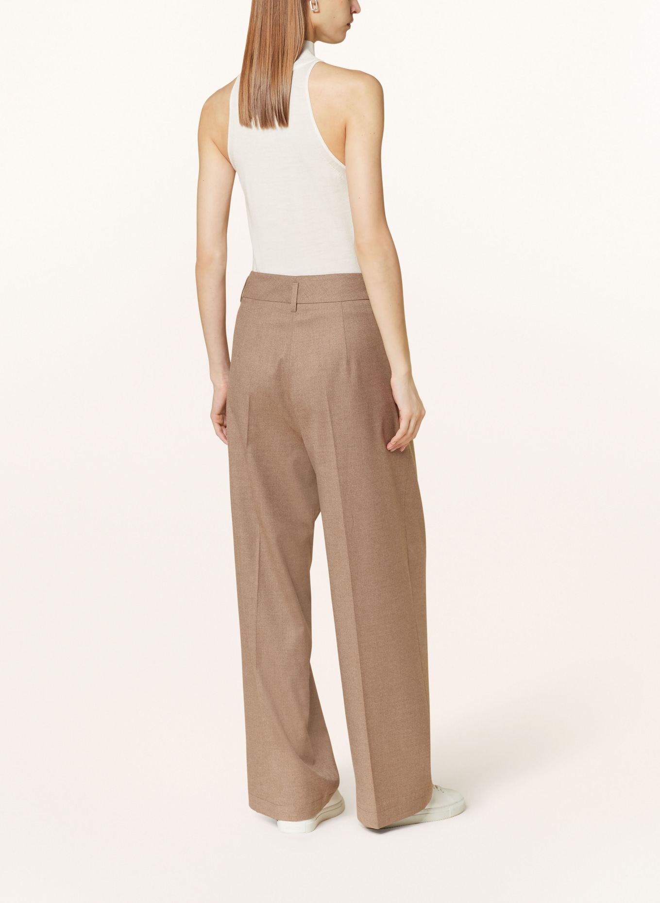 RAFFAELLO ROSSI Trousers MAYLA, Color: LIGHT BROWN (Image 3)