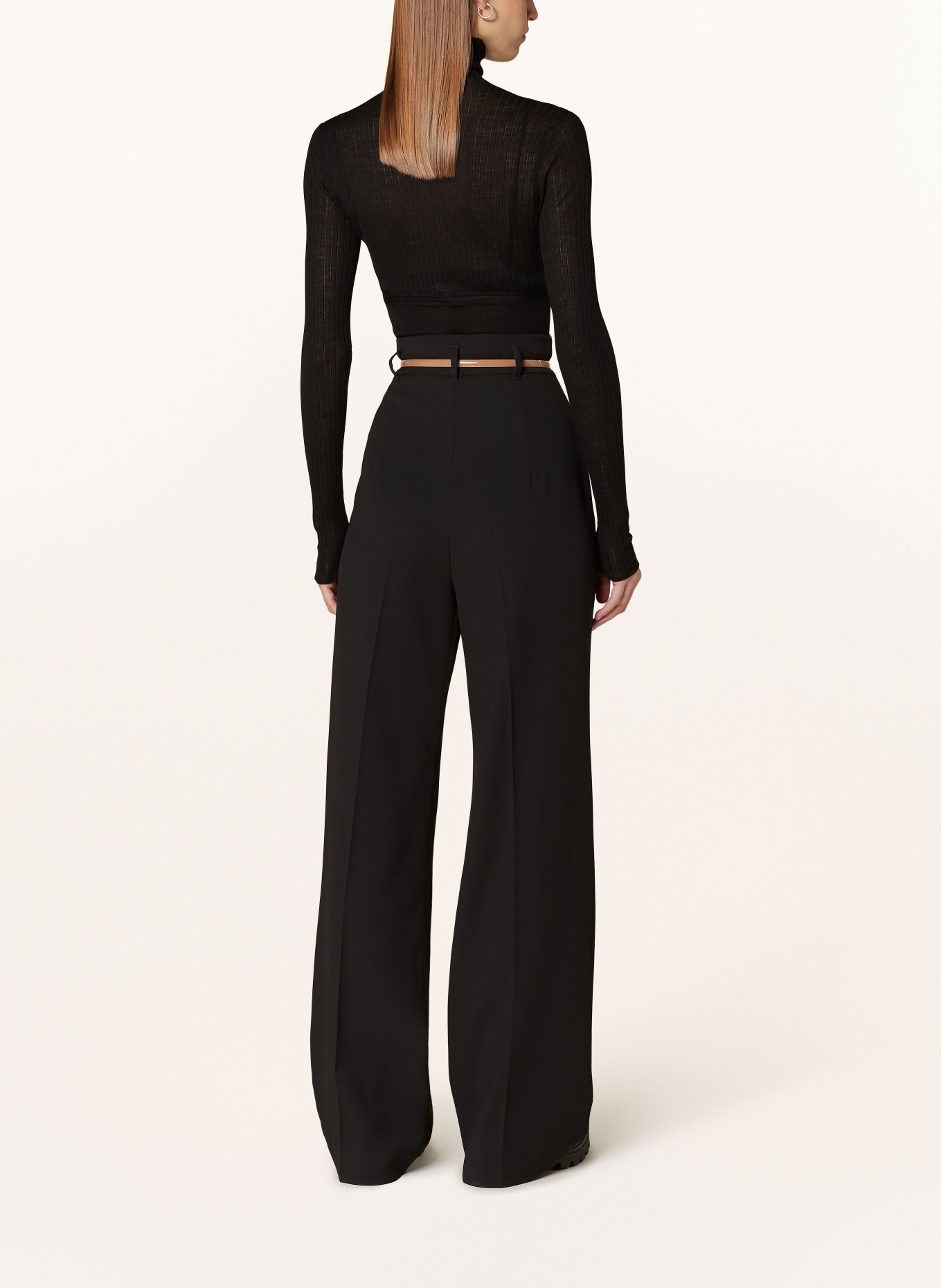 Max Mara STUDIO Trousers MARUSCA, Color: BLACK (Image 3)