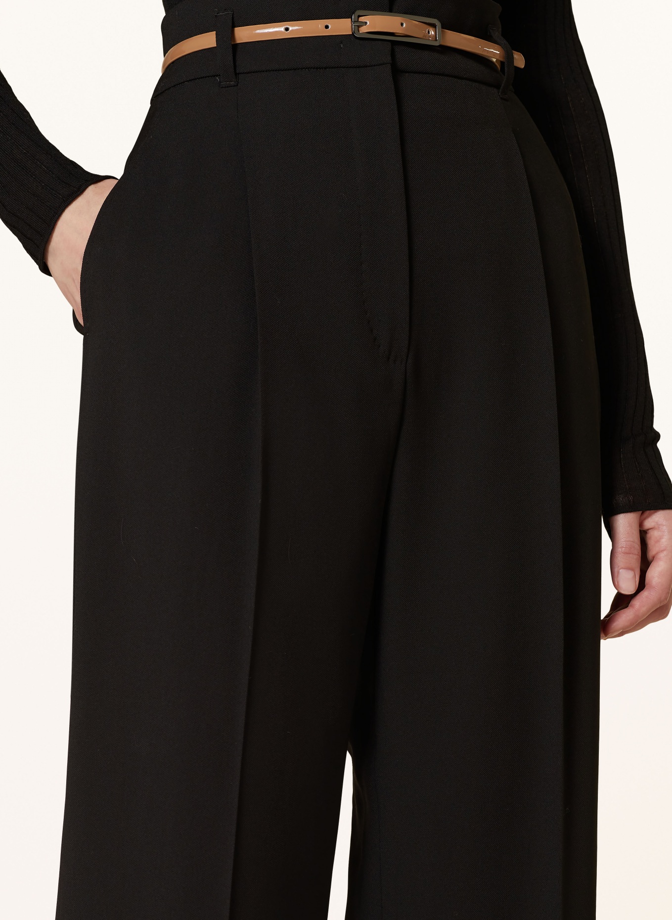 Max Mara STUDIO Trousers MARUSCA, Color: BLACK (Image 5)