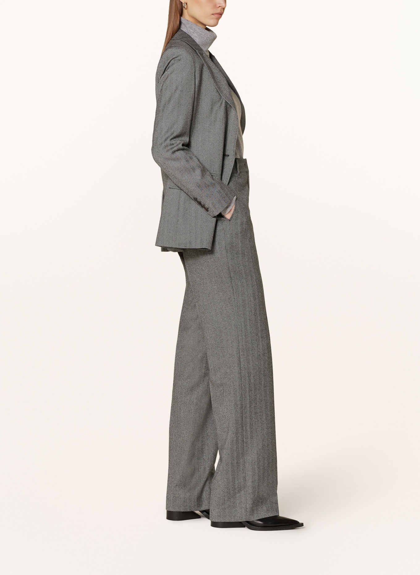 Max Mara STUDIO Trousers GONG, Color: GRAY (Image 4)