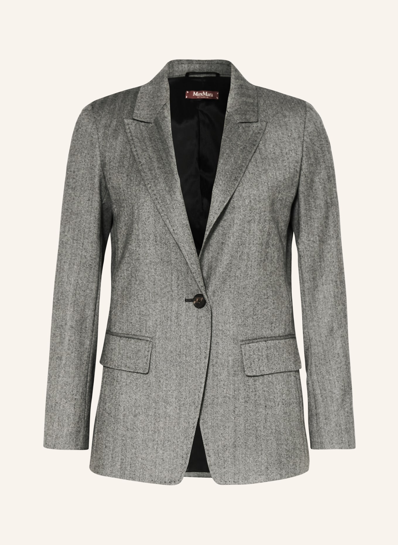 Max Mara STUDIO Blazer ERBERT, Farbe: GRAU (Bild 1)