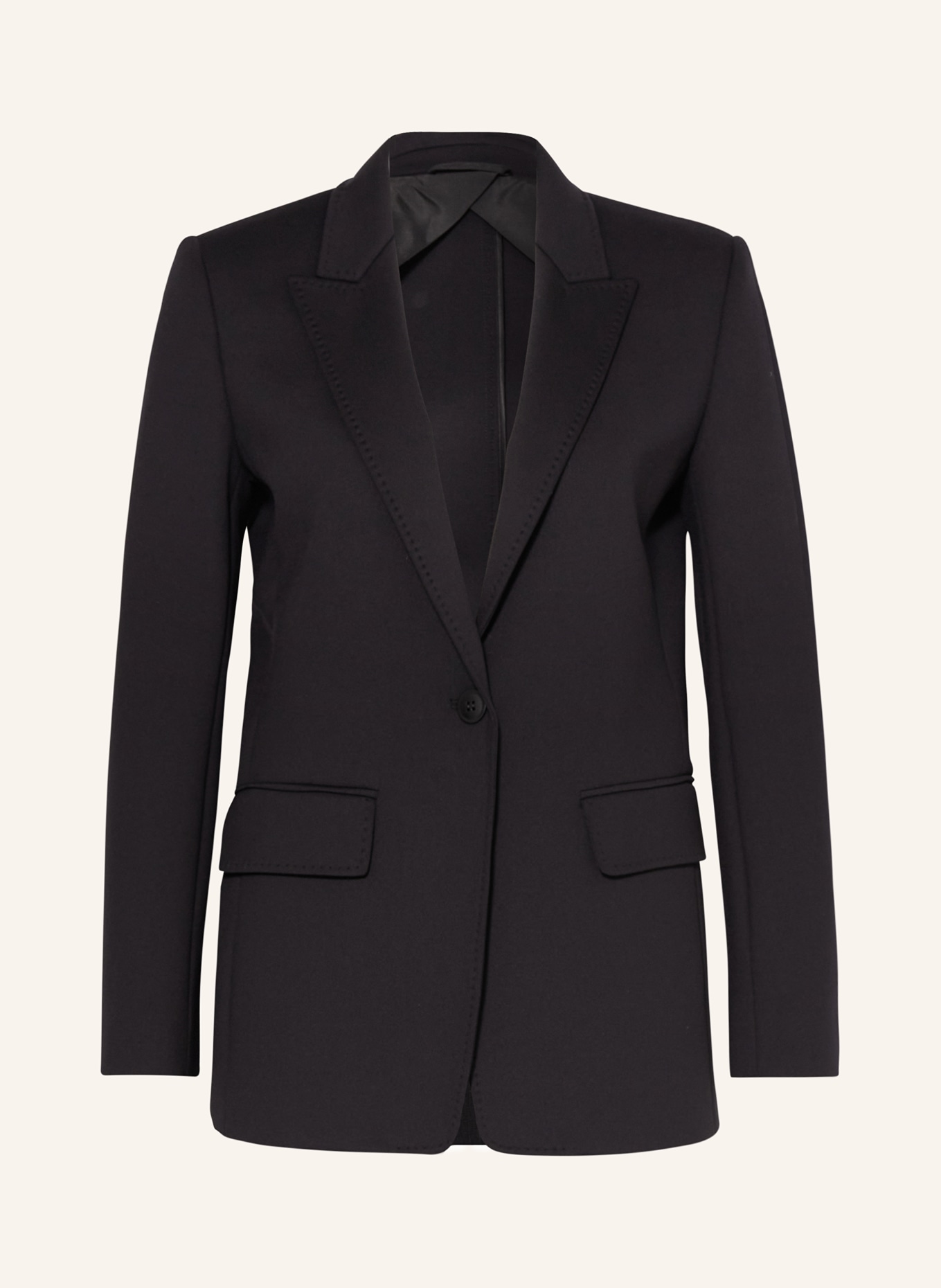 Max Mara STUDIO Jersey blazer CAPRARA, Color: BLACK (Image 1)