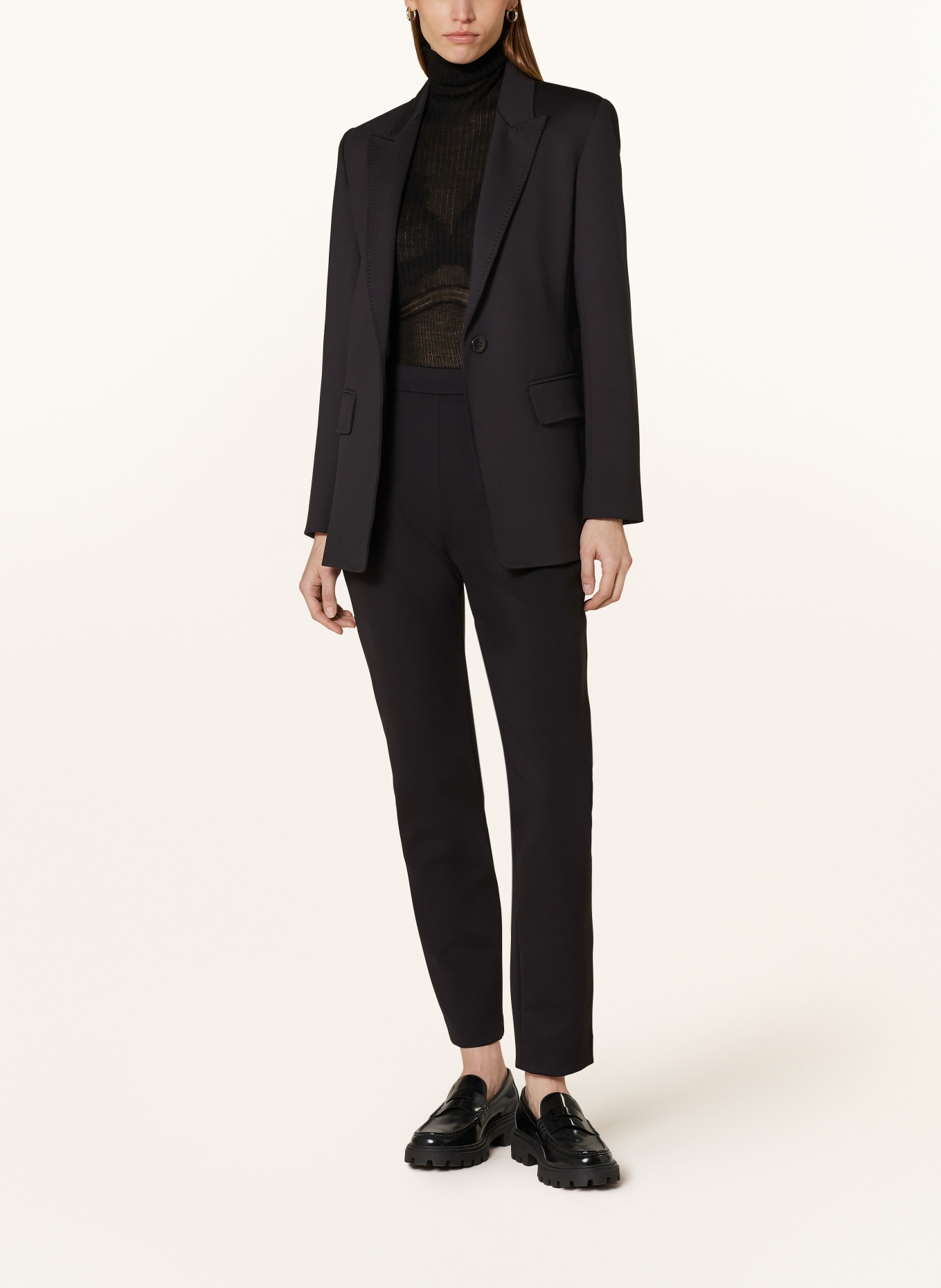 Max Mara STUDIO Jersey blazer CAPRARA, Color: BLACK (Image 2)