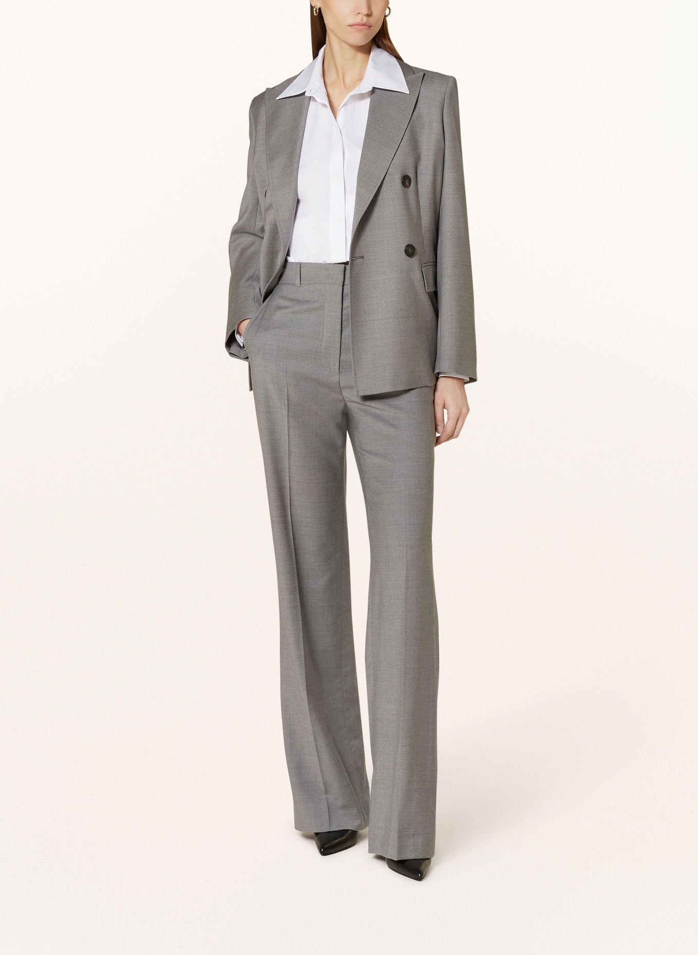 Max Mara STUDIO Trousers SORAGA, Color: GRAY (Image 2)