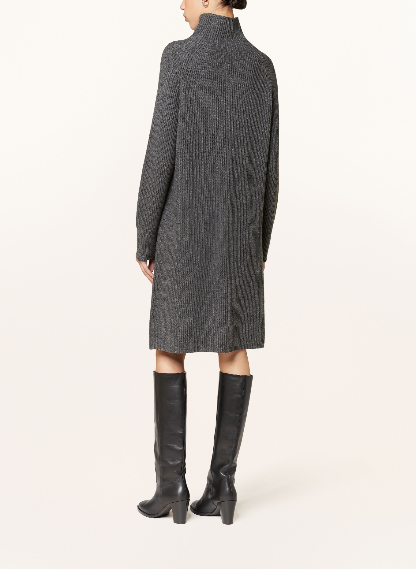 Max Mara STUDIO Knit dress OPZIONE in dark gray