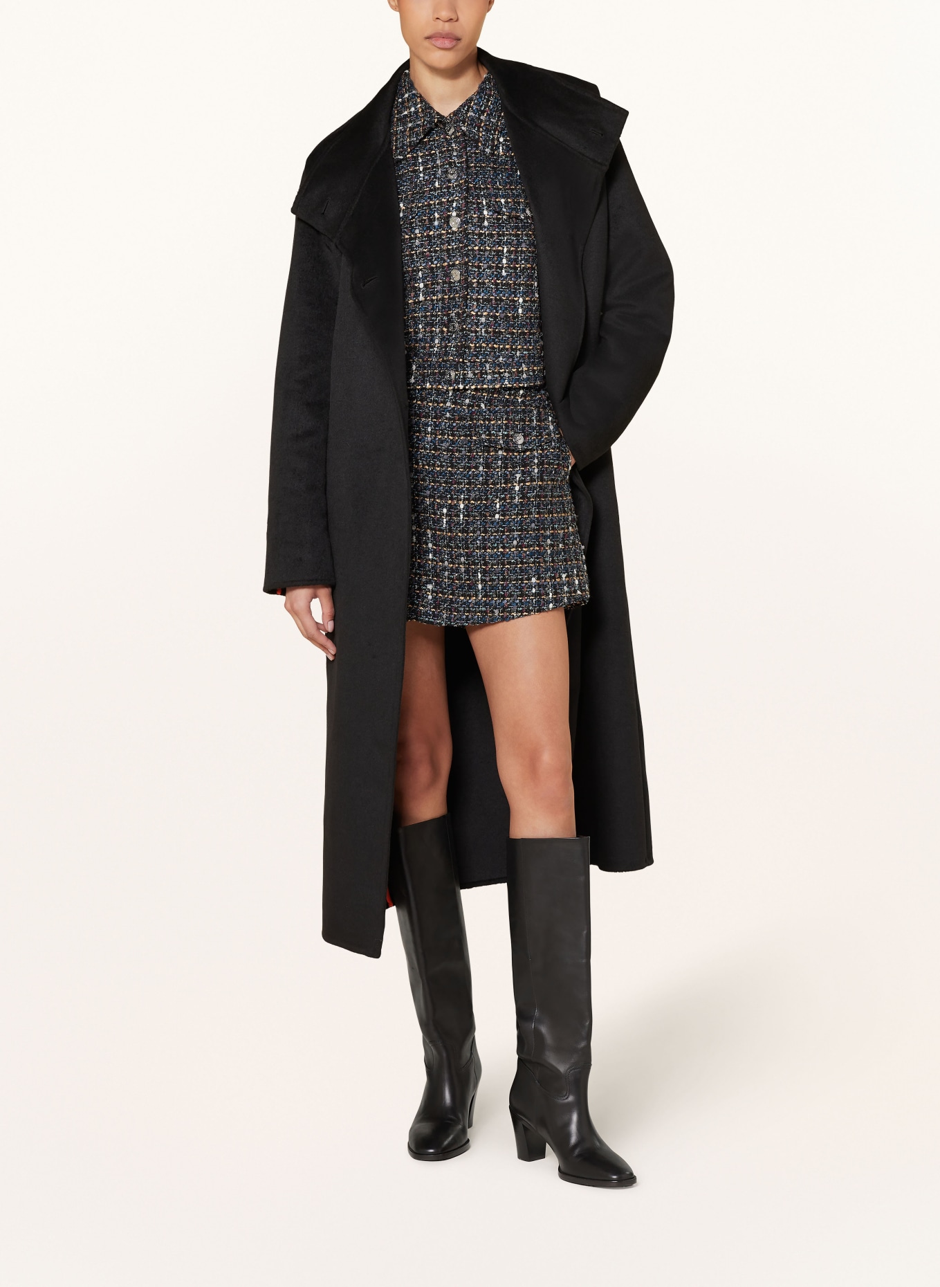 BOSS Płaszcz CIEBER: CZARNY