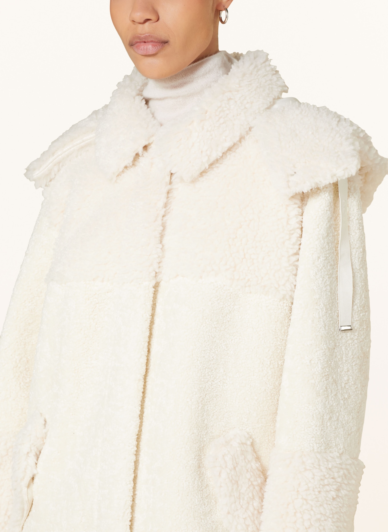 Boss fur coat cheap