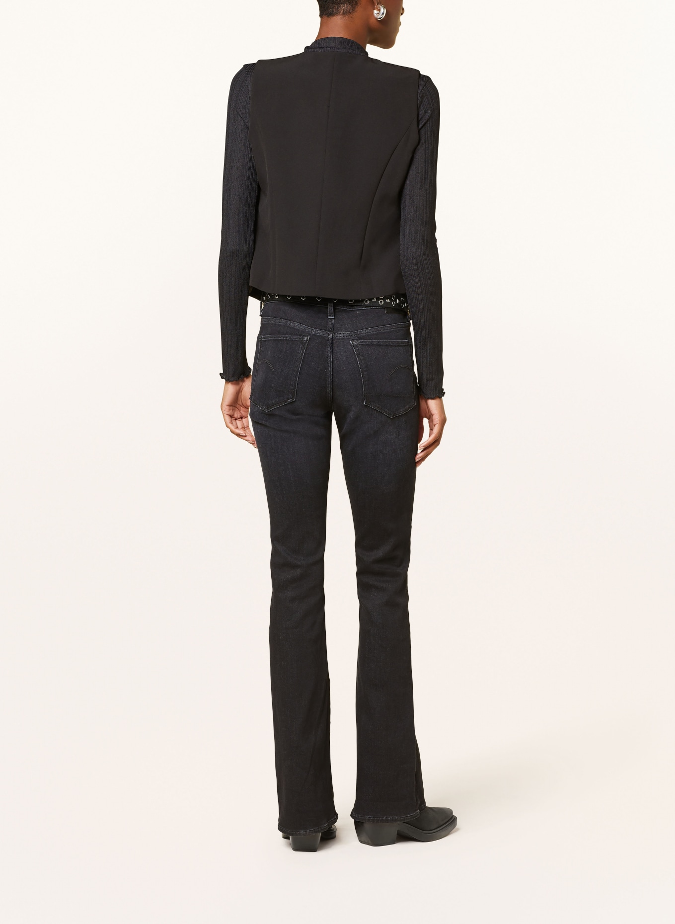 G-Star RAW Bootcut Jeans, Farbe: G730 worn in black vortex (Bild 3)