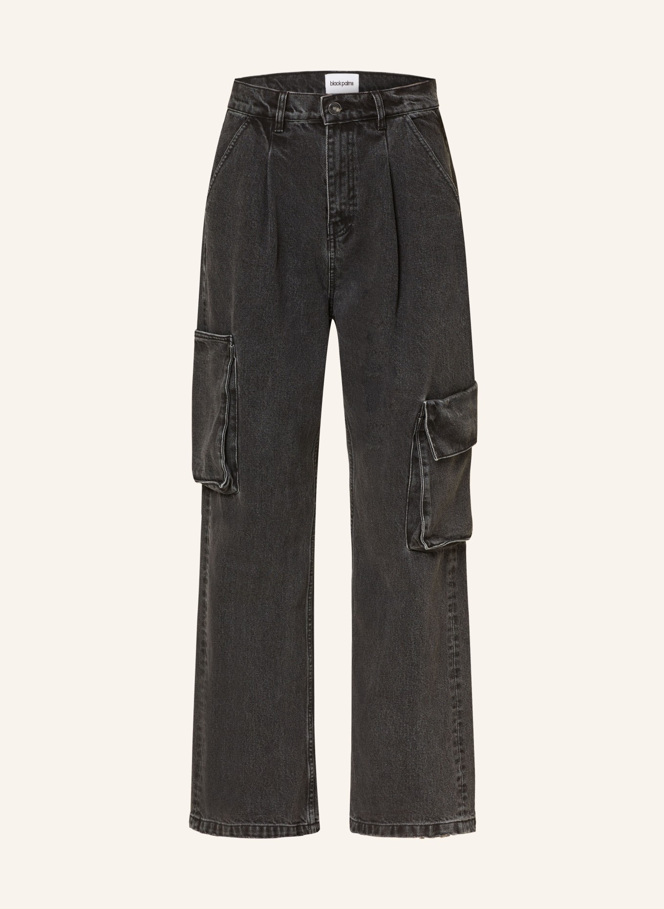 black palms Cargo jeans JEANY 2305, Color: FADED BLACK FADED BLACK (Image 1)
