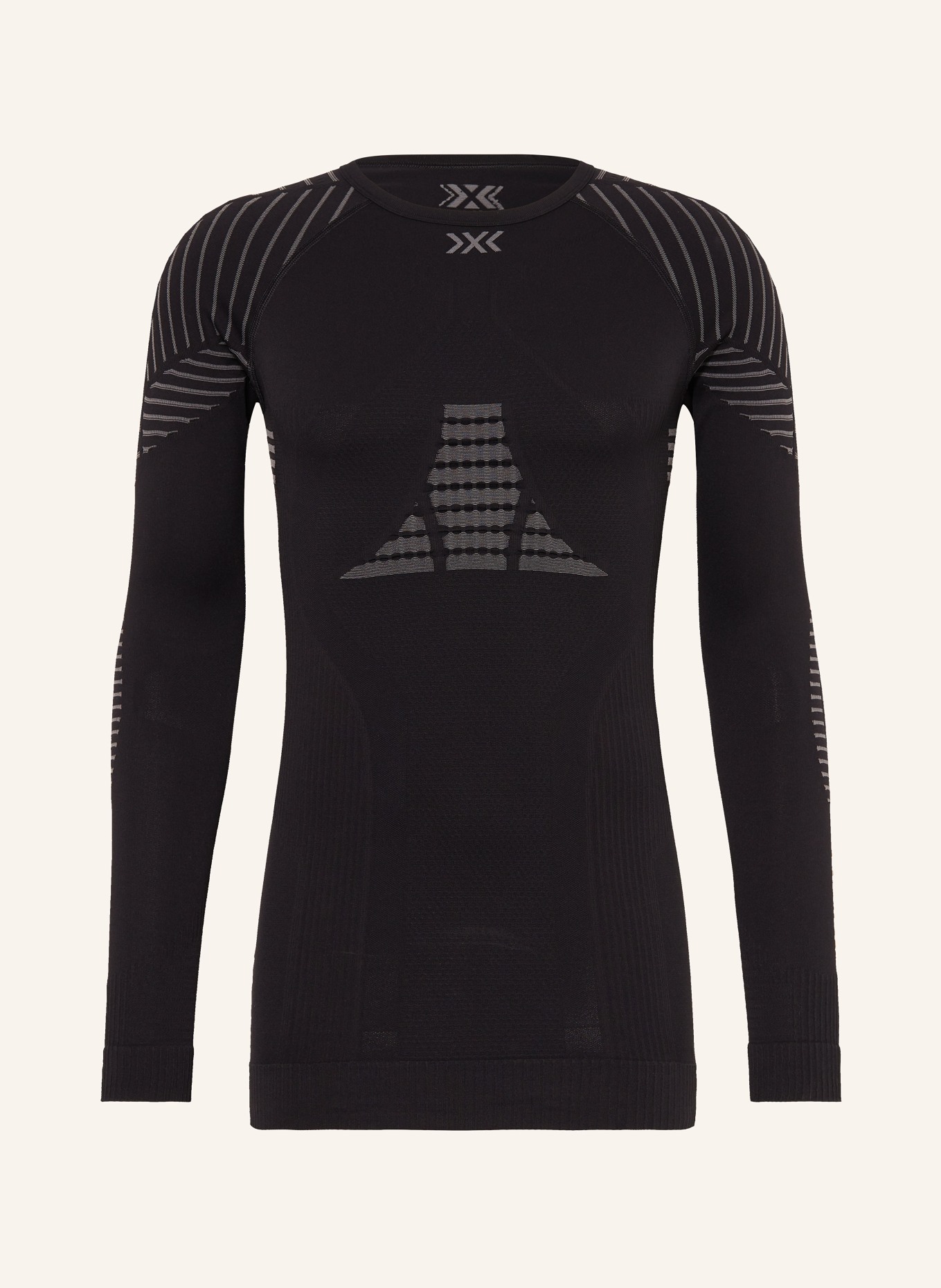 X-BIONIC Functional underwear shirt INVENT 4.0, Color: BLACK/ DARK GRAY (Image 1)
