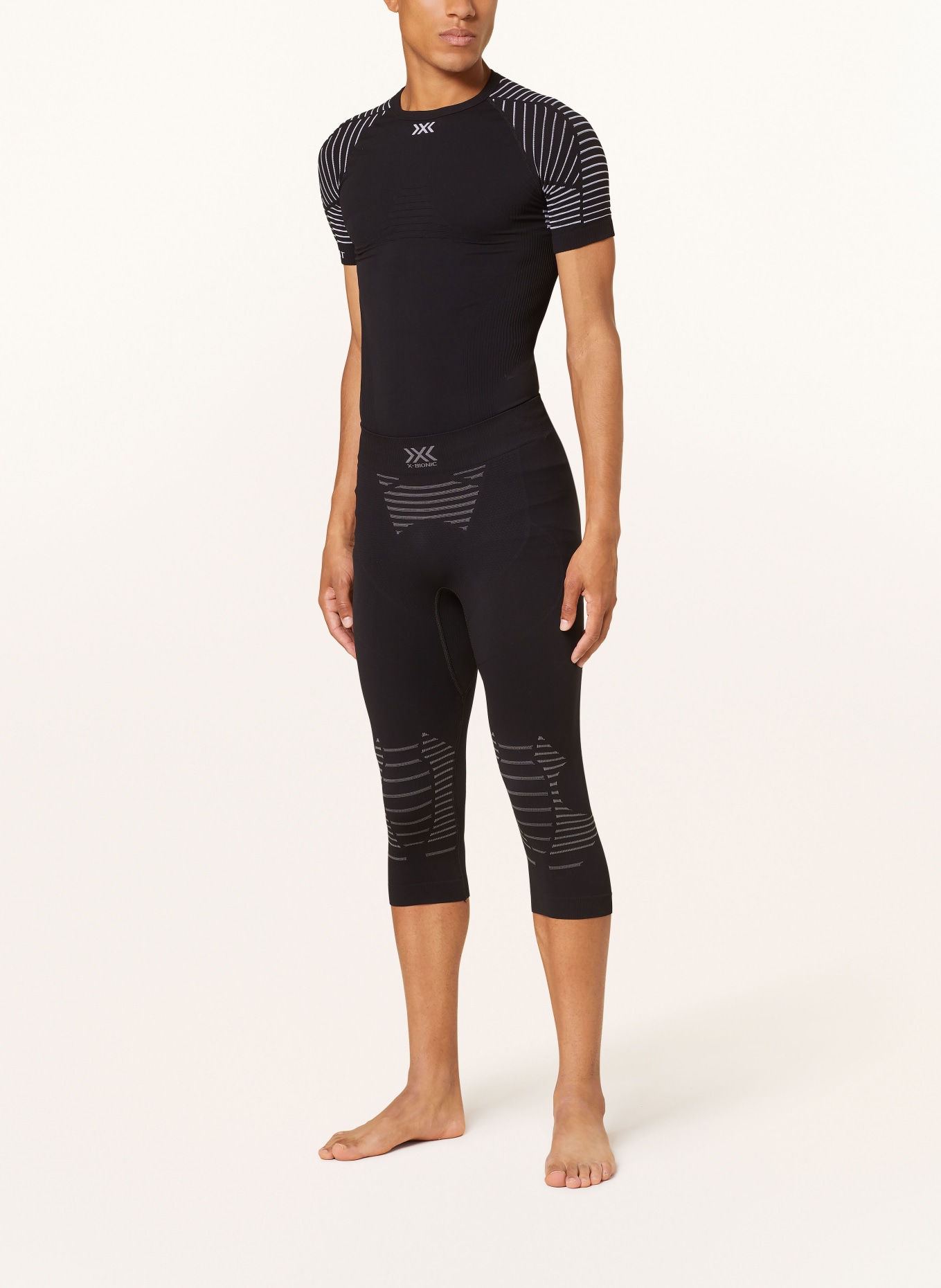 X-BIONIC Functional underwear shirt INVENT, Color: BLACK (Image 2)