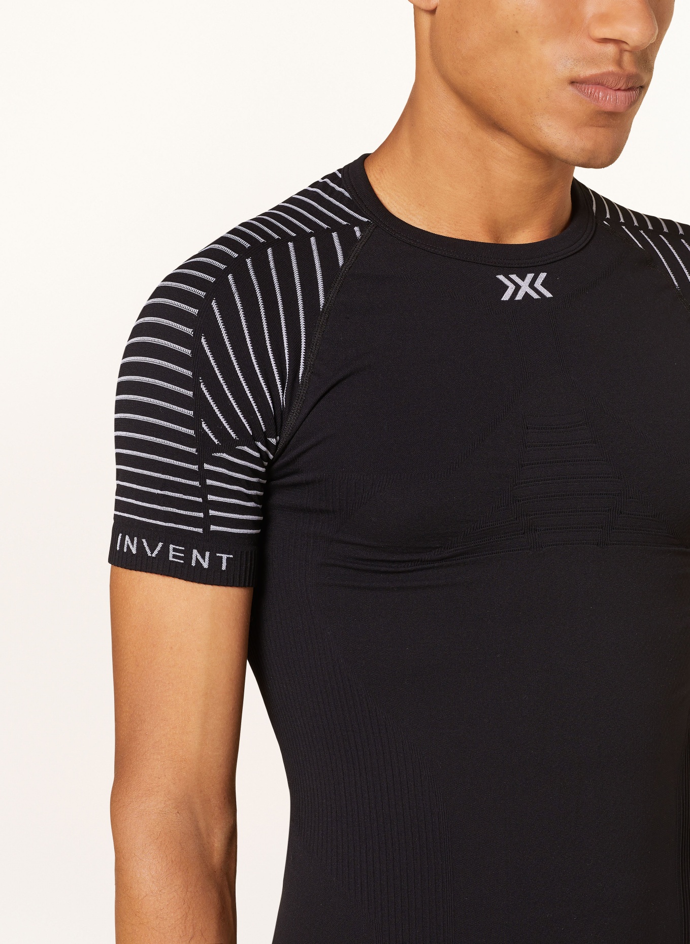X-BIONIC Functional underwear shirt INVENT, Color: BLACK (Image 4)