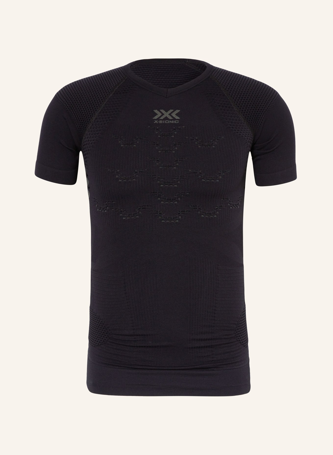 X-BIONIC Functional underwear shirt X-PLORER ENERGIZER 4.0, Color: BLACK/ DARK GRAY (Image 1)