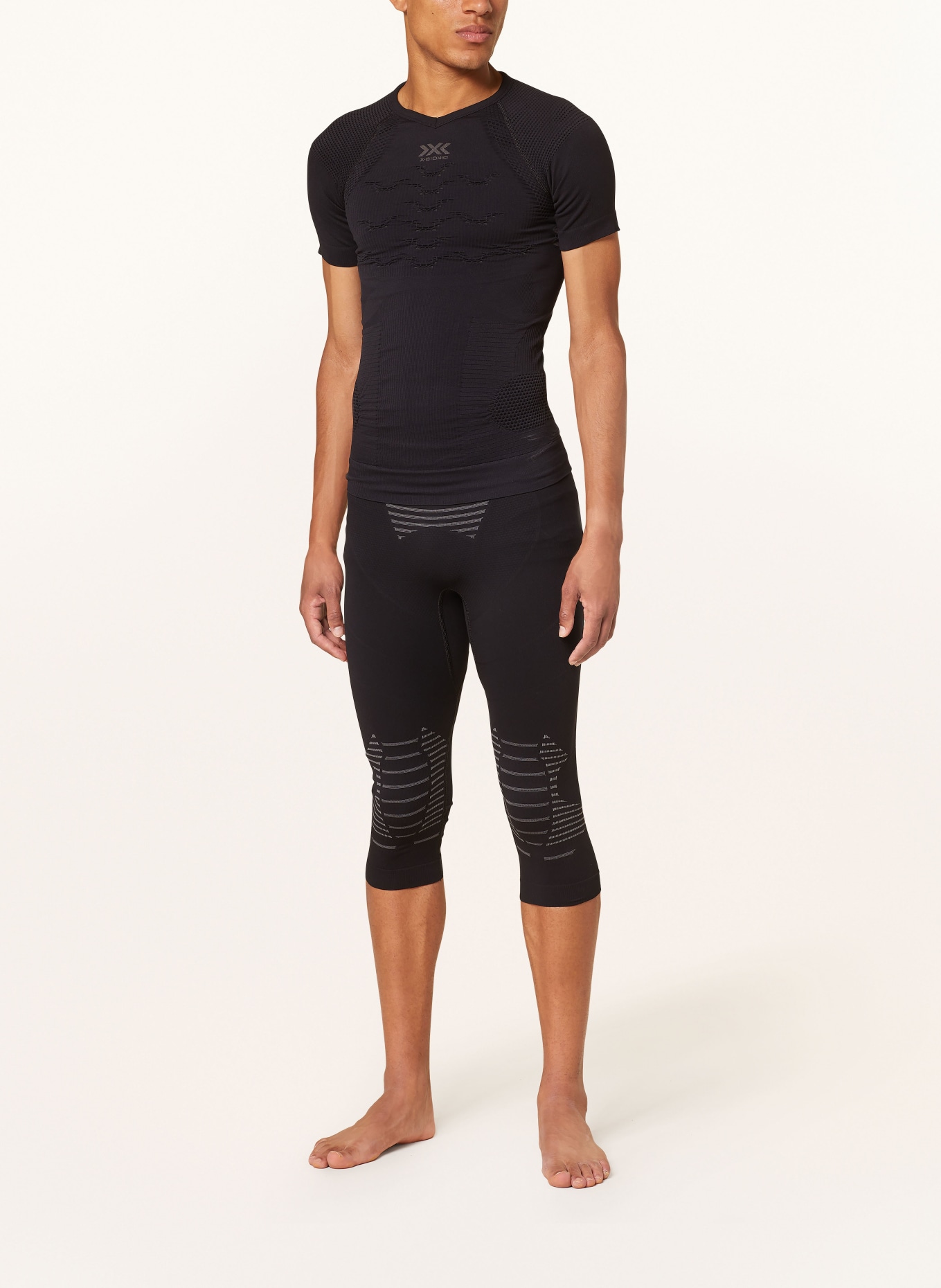 X-BIONIC Functional underwear shirt X-PLORER ENERGIZER 4.0, Color: BLACK/ DARK GRAY (Image 2)