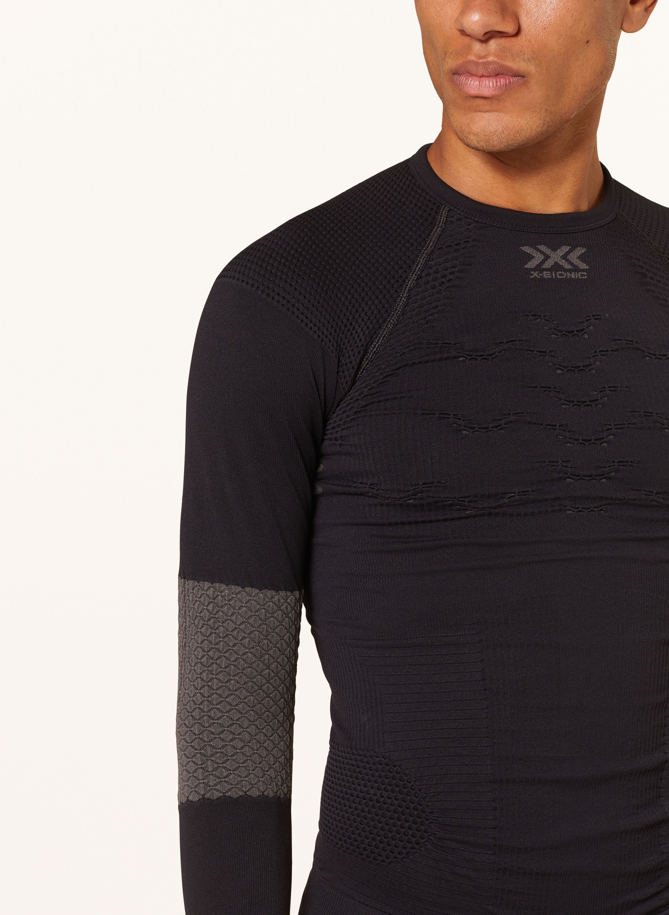 X-BIONIC Functional underwear shirt X-PLORER ENERGIZER 4.0, Color: DARK GRAY (Image 4)