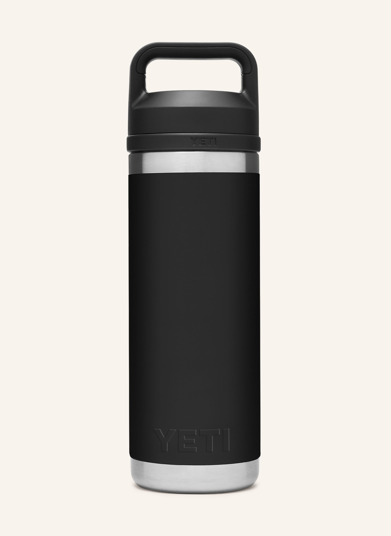 YETI Insulated bottle RAMBLER®, Color: BLACK/ SILVER (Image 2)