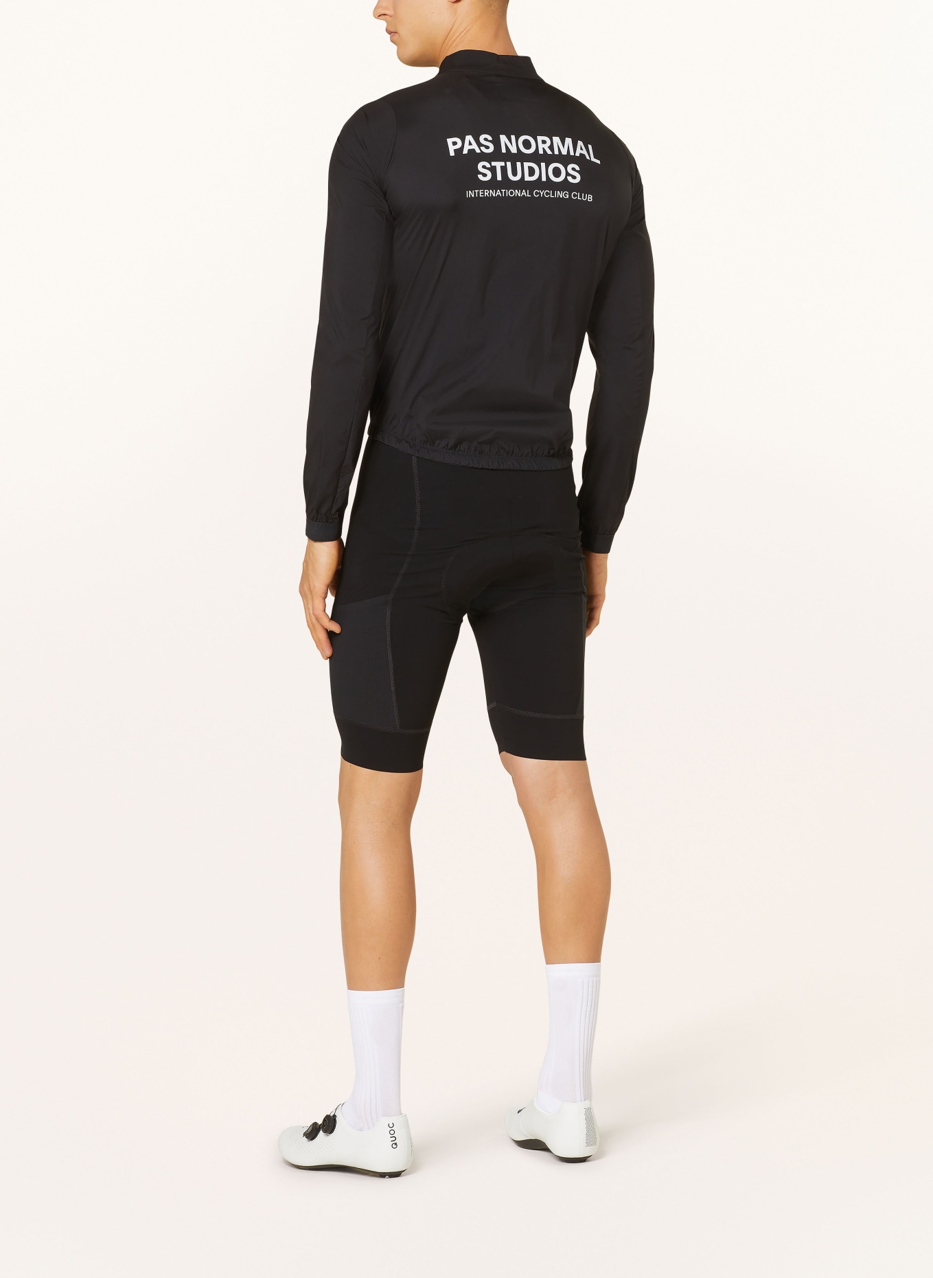 PAS NORMAL STUDIOS Cycling jacket MECHANISM STOW AWAY, Color: BLACK (Image 2)