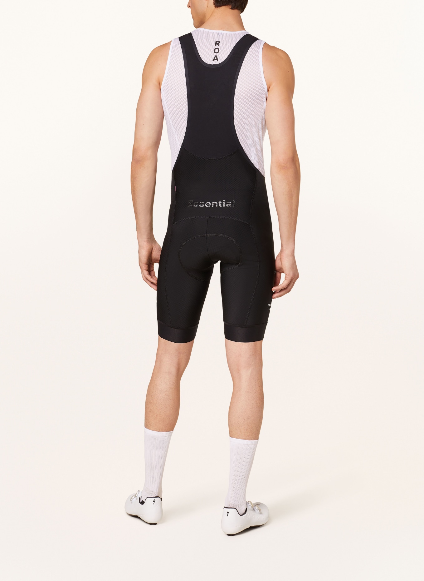 PAS NORMAL STUDIOS Cycling BARTH ESSENTIAL BIBS with straps and padded insert, Color: BLACK (Image 3)