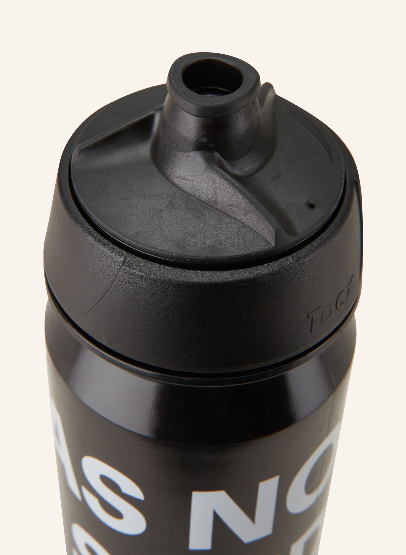 PAS NORMAL STUDIOS Trinkflasche LOGO BIDON: SCHWARZ