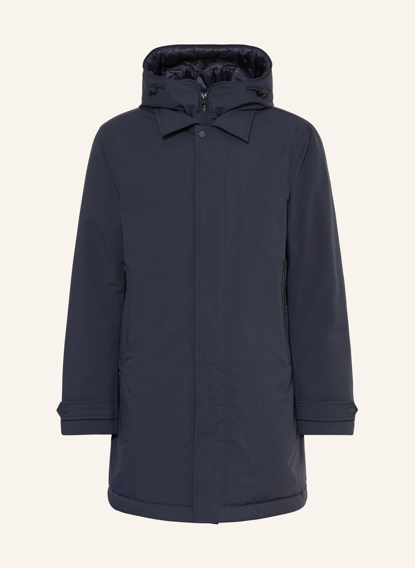 WOOLRICH Coat: DARK BLUE
