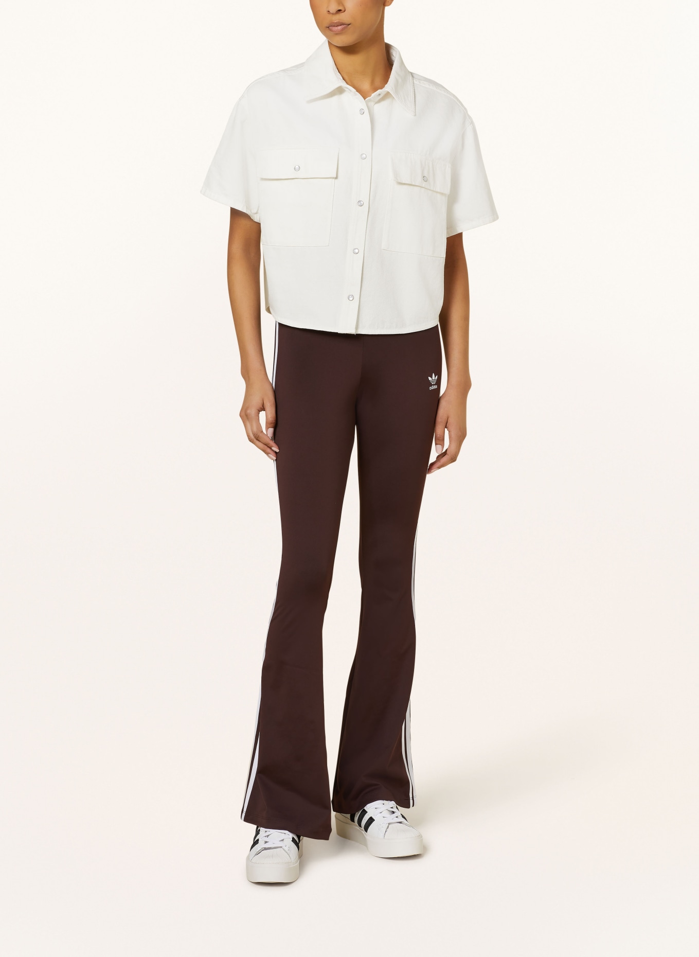 adidas Originals Tréninkové kalhoty, Barva: TMAVĚ HNĚDÁ (Obrázek 2)