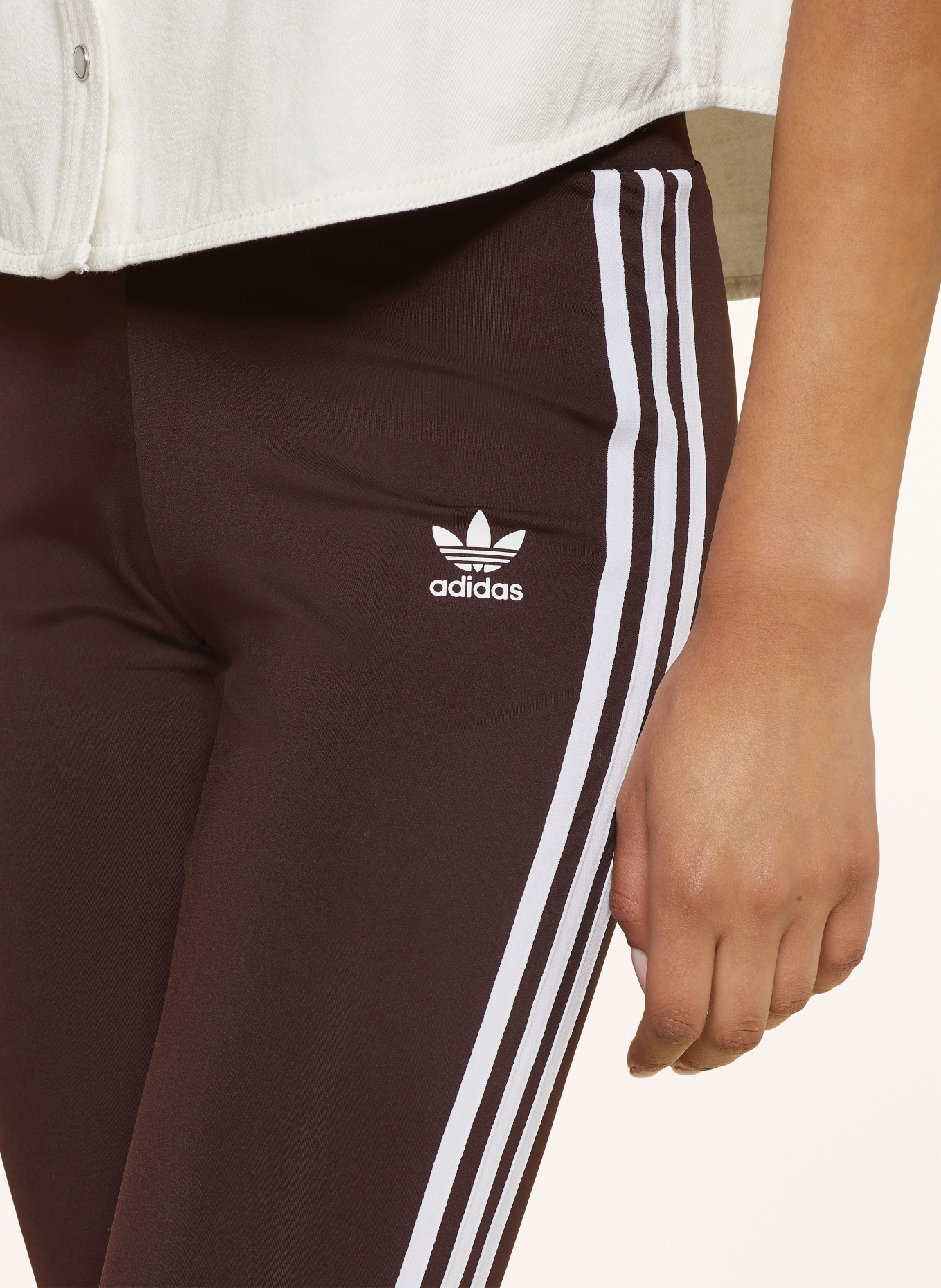 adidas Originals Tréninkové kalhoty, Barva: TMAVĚ HNĚDÁ (Obrázek 5)