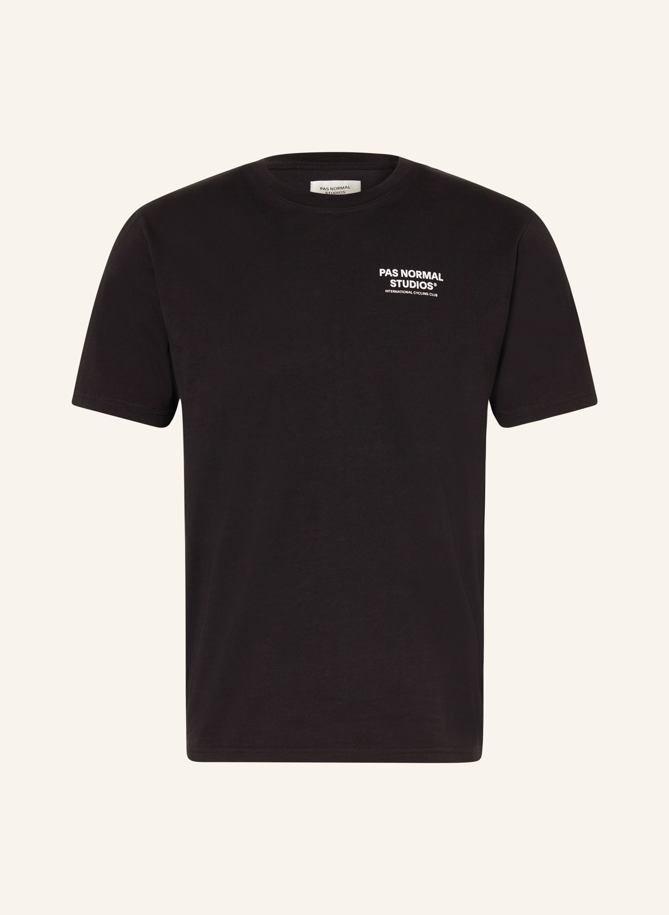 PAS NORMAL STUDIOS T-shirt OFF-RACE, Color: BLACK (Image 1)