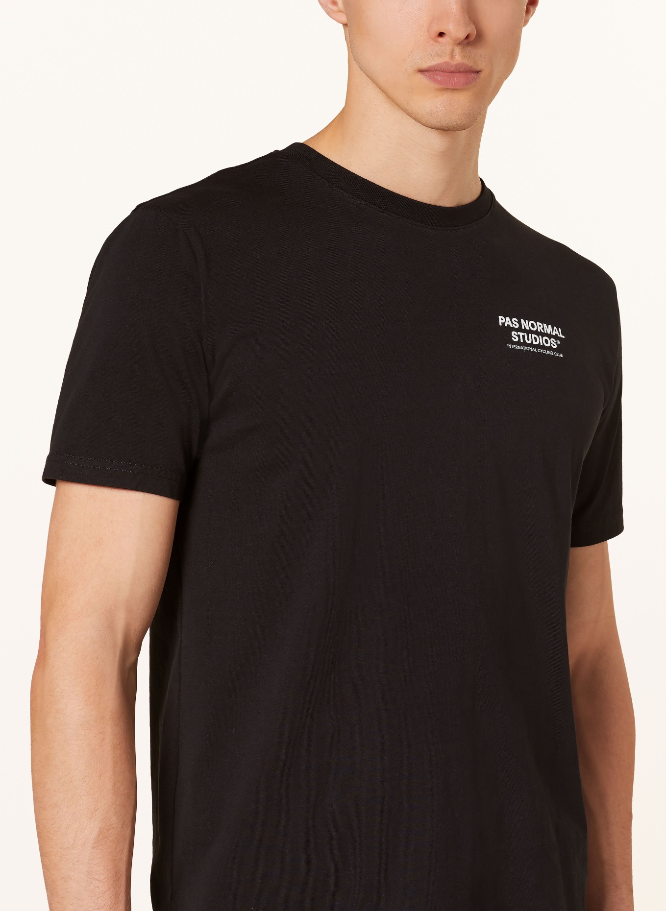 PAS NORMAL STUDIOS T-shirt OFF-RACE, Color: BLACK (Image 4)