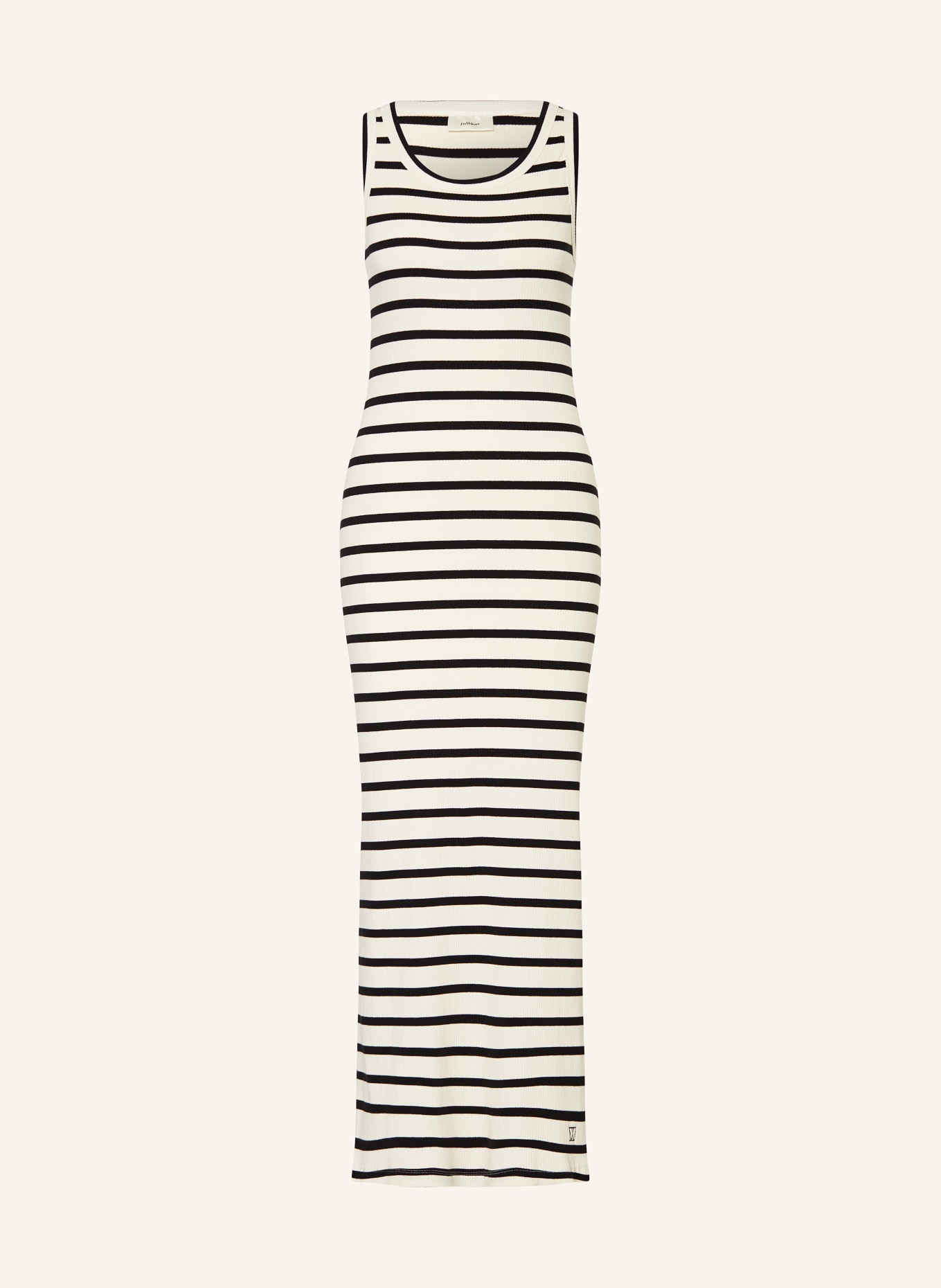 InWear Knit dress EGNALIW, Color: WHITE/ BLACK (Image 1)