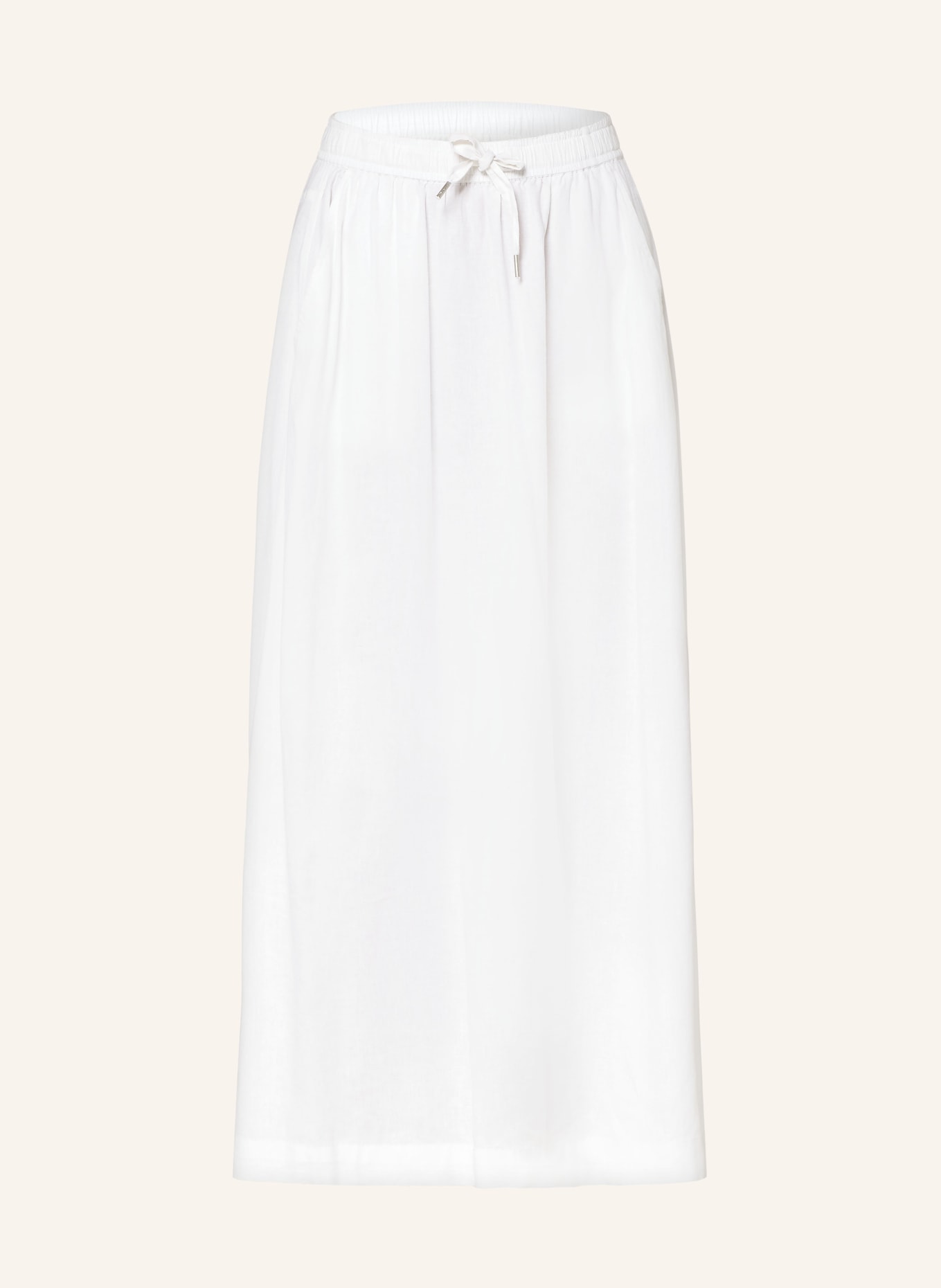 InWear Skirt ELLIEIW with linen, Color: WHITE (Image 1)