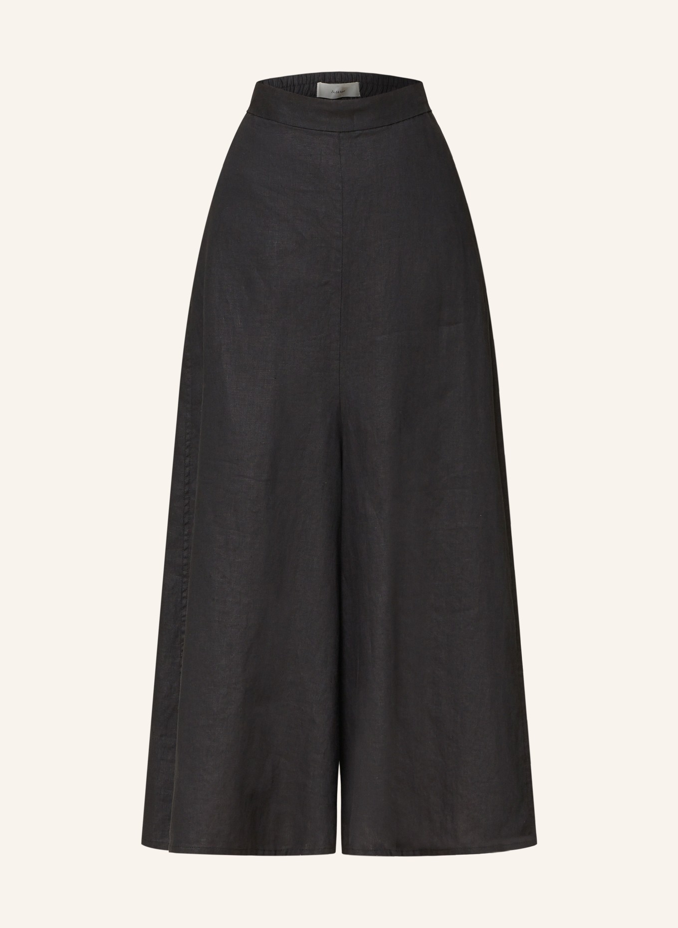 InWear Linen culottes EZRAIW, Color: BLACK (Image 1)