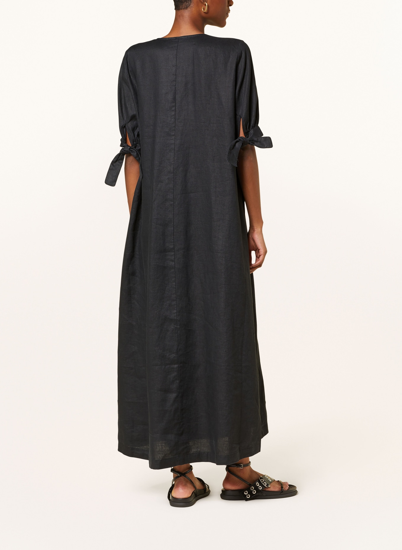 InWear Linen dress EZRAIW, Color: BLACK (Image 3)