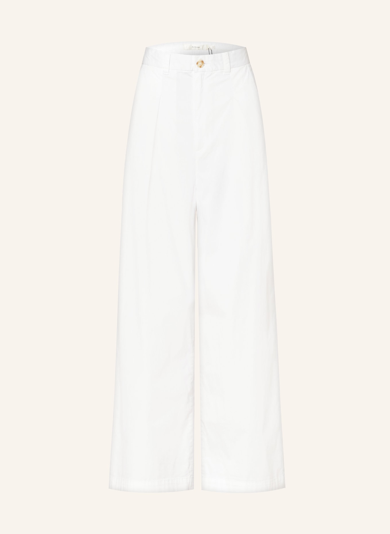 InWear Wide leg trousers POSYIW, Color: WHITE (Image 1)