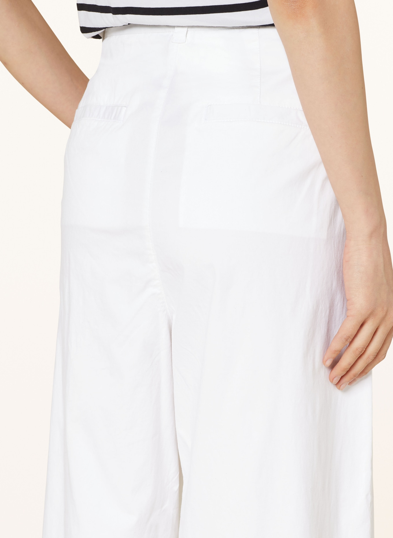 InWear Wide leg trousers POSYIW, Color: WHITE (Image 5)