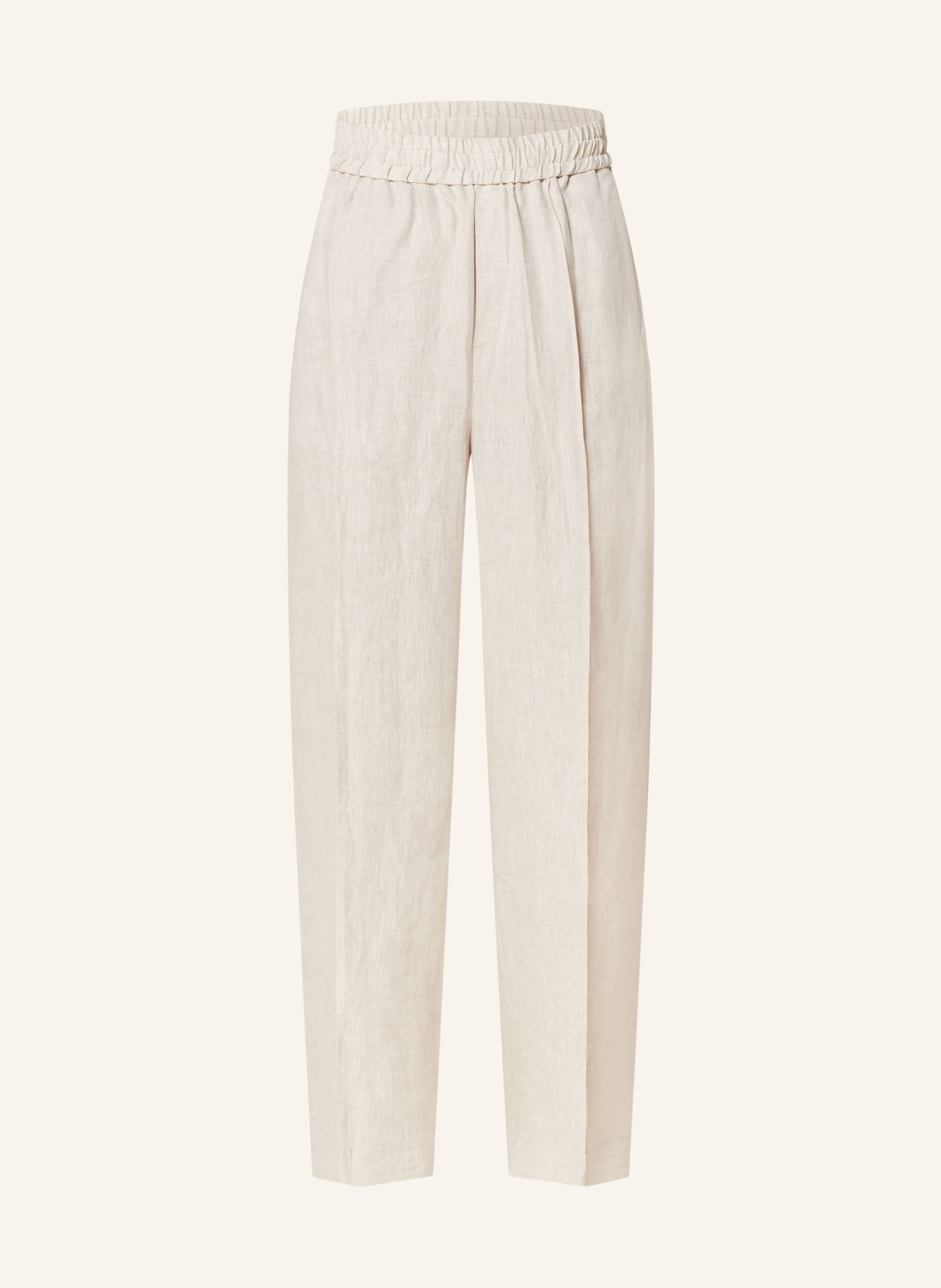 InWear Wide leg trousers XINIAIW made of linen, Color: BEIGE (Image 1)