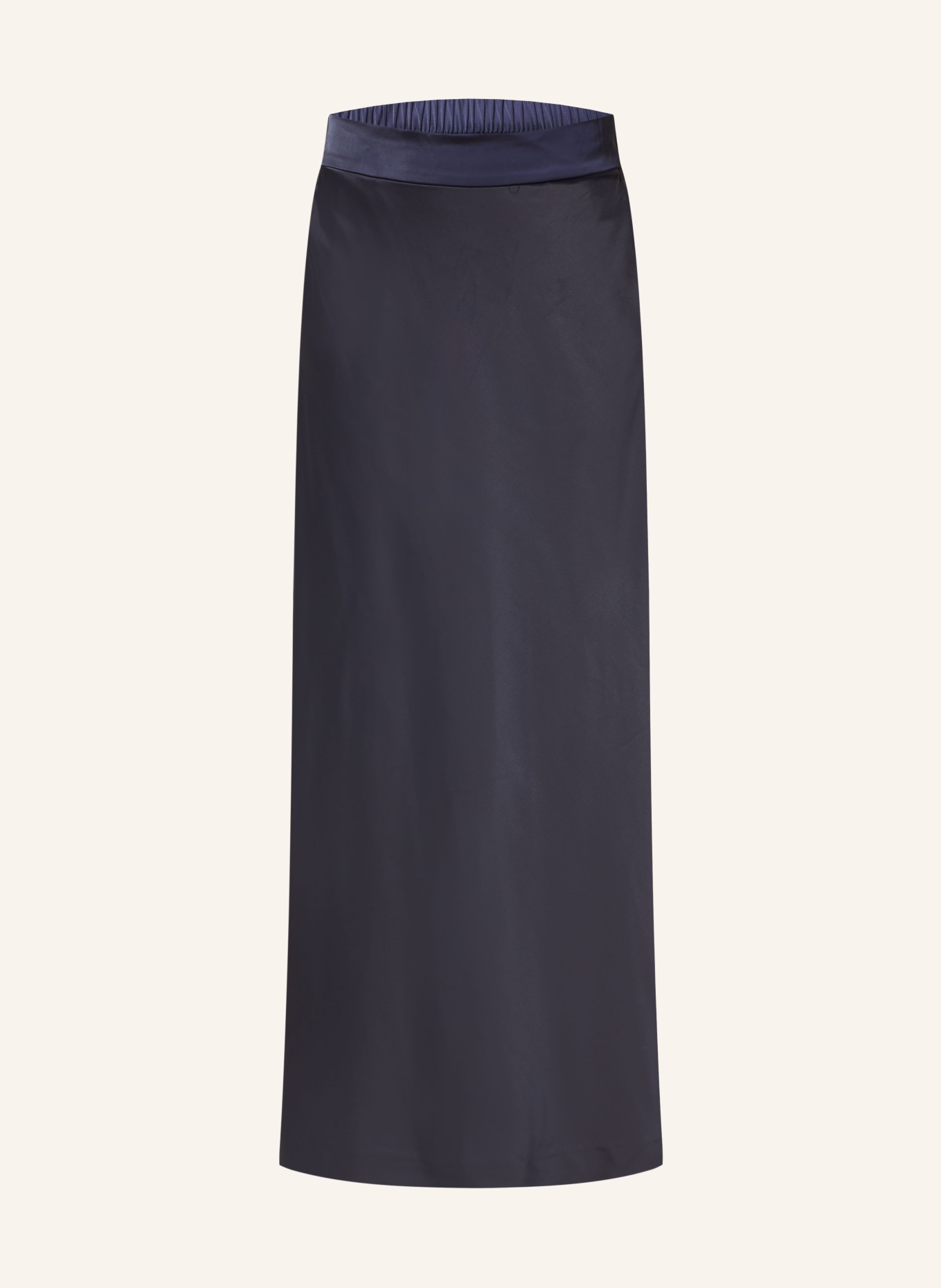 InWear Satin skirt XILKYIW, Color: DARK BLUE (Image 1)