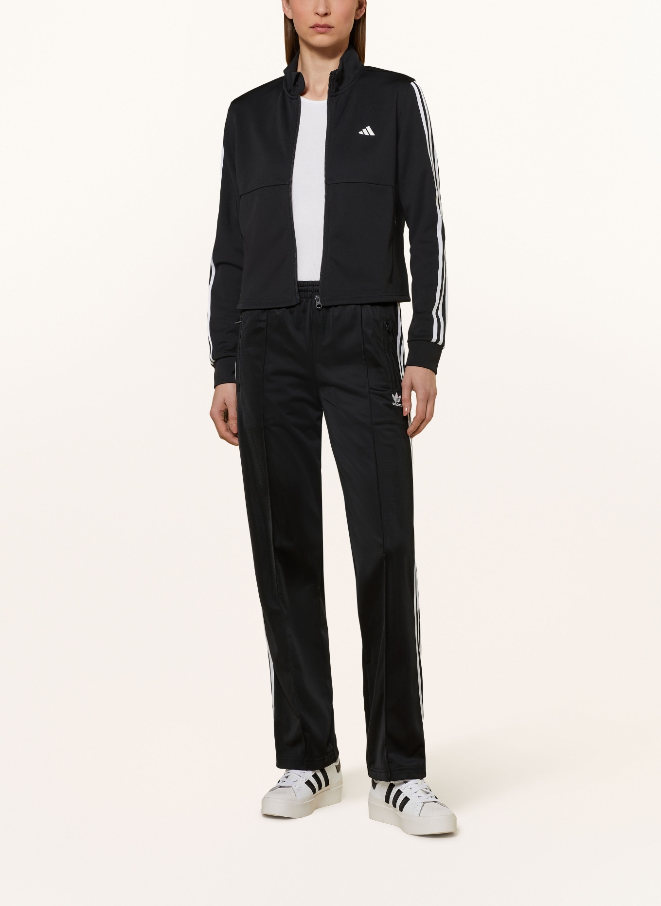 adidas Sweat jacket TRAIN ESSENTIALS, Color: BLACK (Image 2)