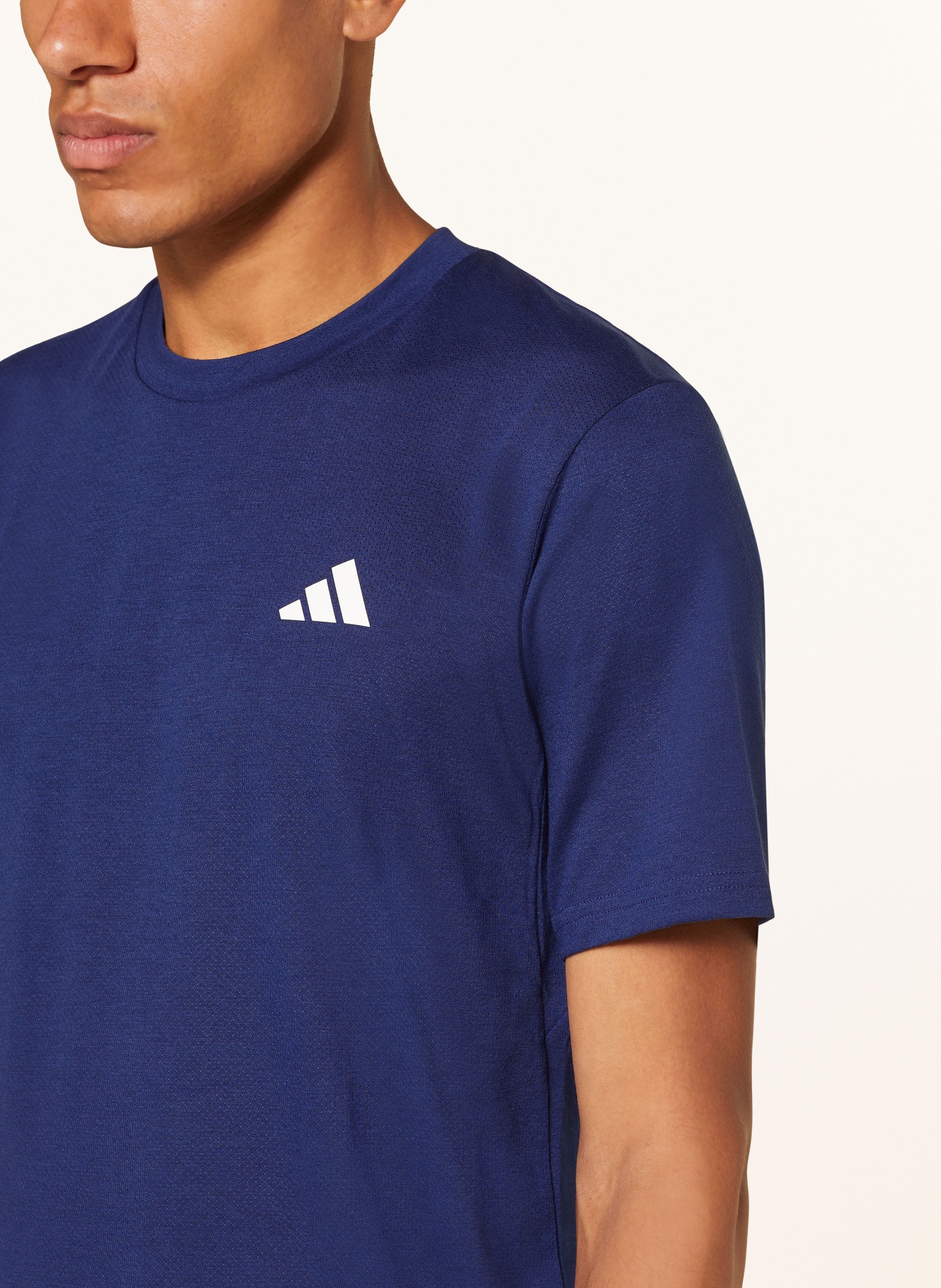adidas T-shirt TRAIN ESSENTIALS, Color: BLUE (Image 4)
