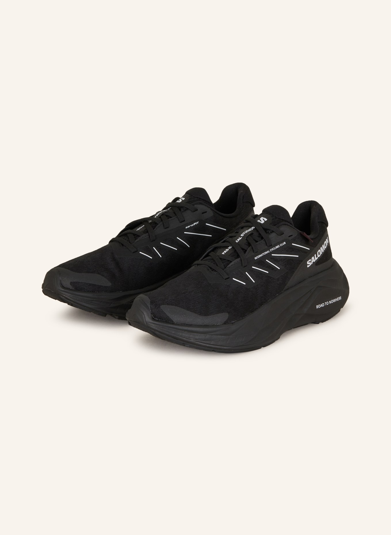 PAS NORMAL STUDIOS Running shoes AERO GLIDE 2, Color: BLACK (Image 1)