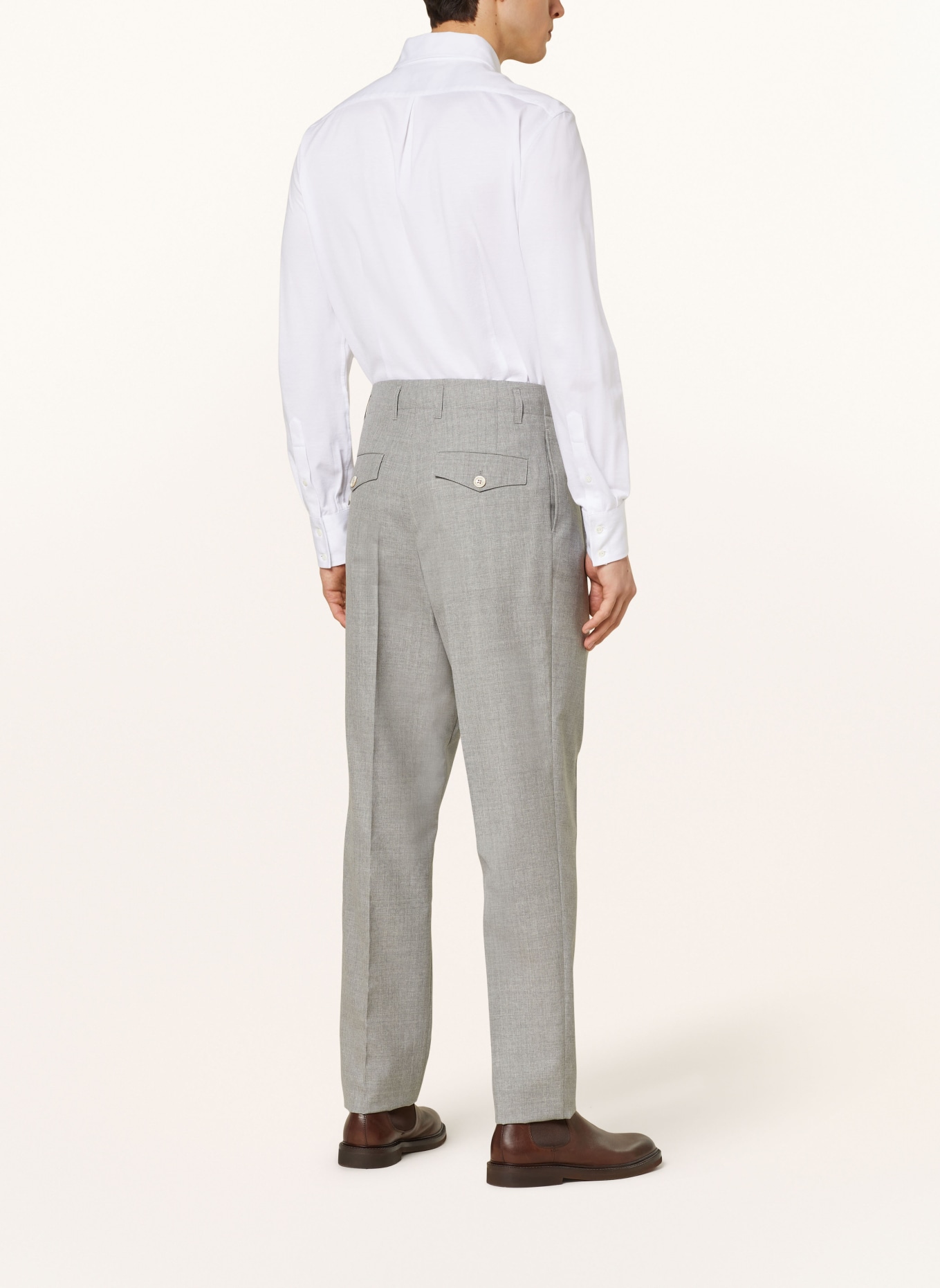 BRUNELLO CUCINELLI Spodnie regular fit, Kolor: SZARY (Obrazek 3)
