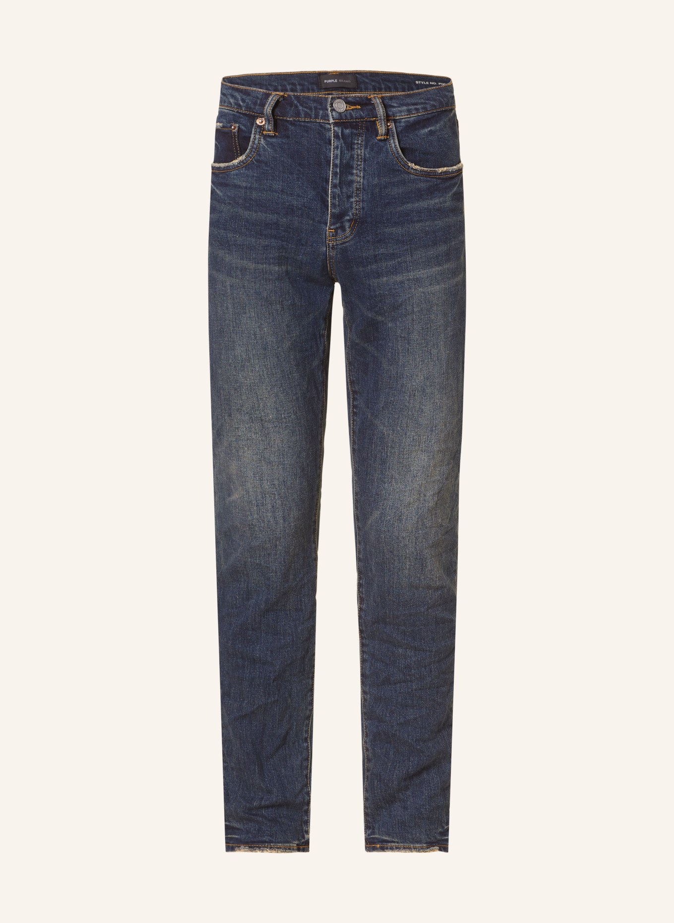 PURPLE BRAND Jeans P001 Skinny Fit, Farbe: DK INDIGO (Bild 1)